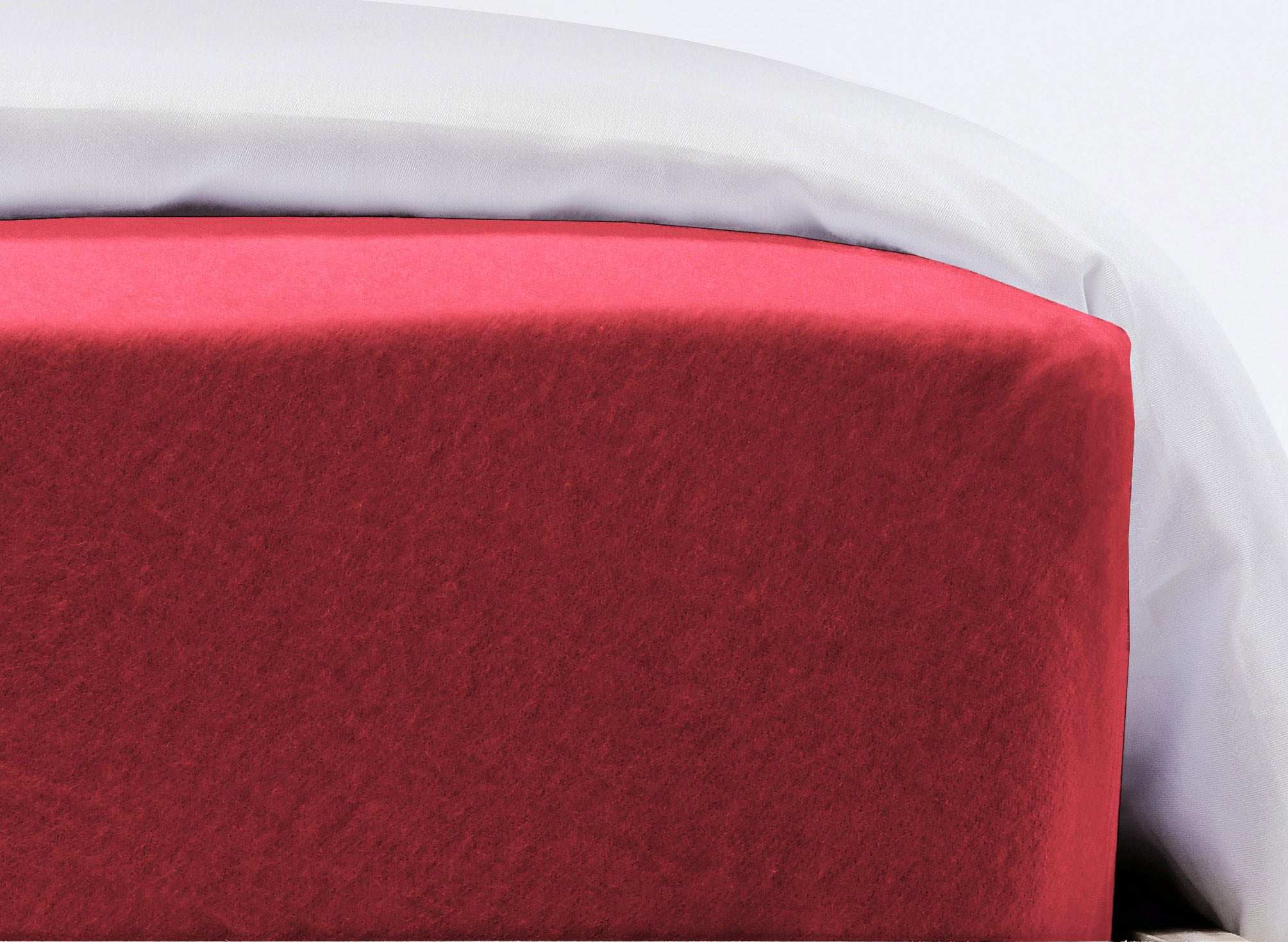 fleuresse Spannbettlaken »Flauschjersey«, aus Baumwolle, Bettlaken, Spannbetttuch, Premium Qualität