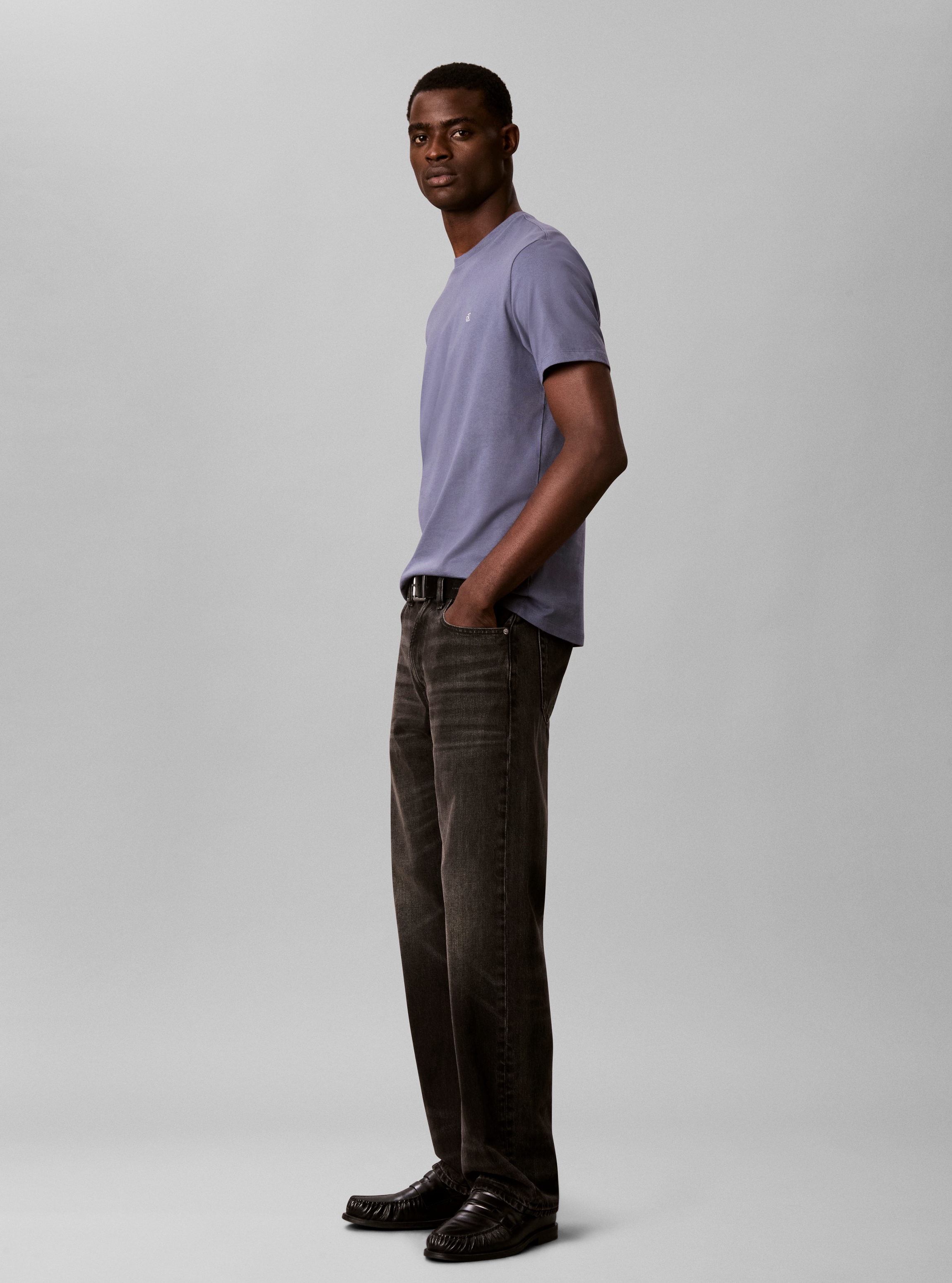 Calvin Klein Jeans T-Shirt »CLASSIC MONOGRAM TEE« Regular fit mit Rundhalsausschnitt