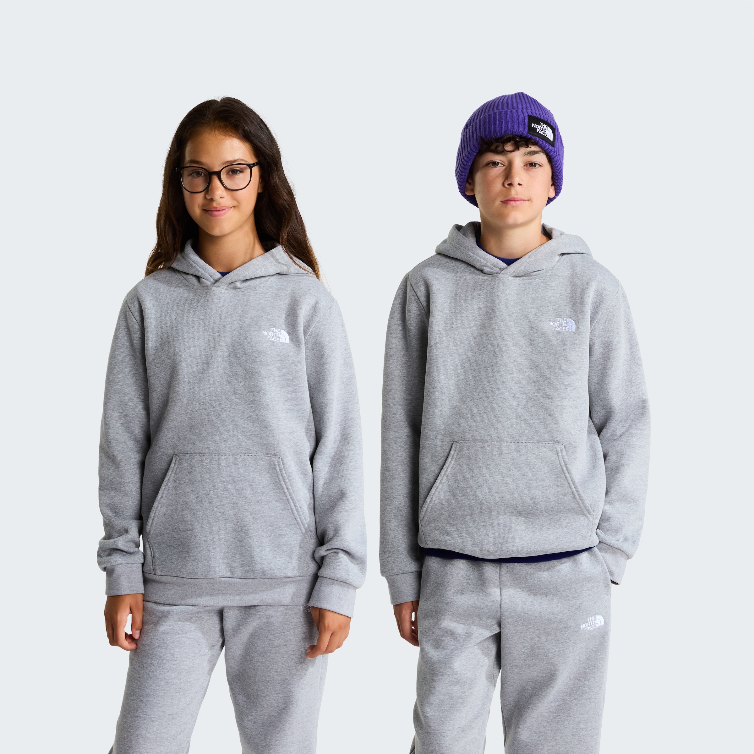 The North Face Kapuzensweatshirt »TEEN EVOLUTION SIMPLE DOME PULLOVER HOOD«, für Jugendliche, mit Kapuze, Langarm, normale Länge
