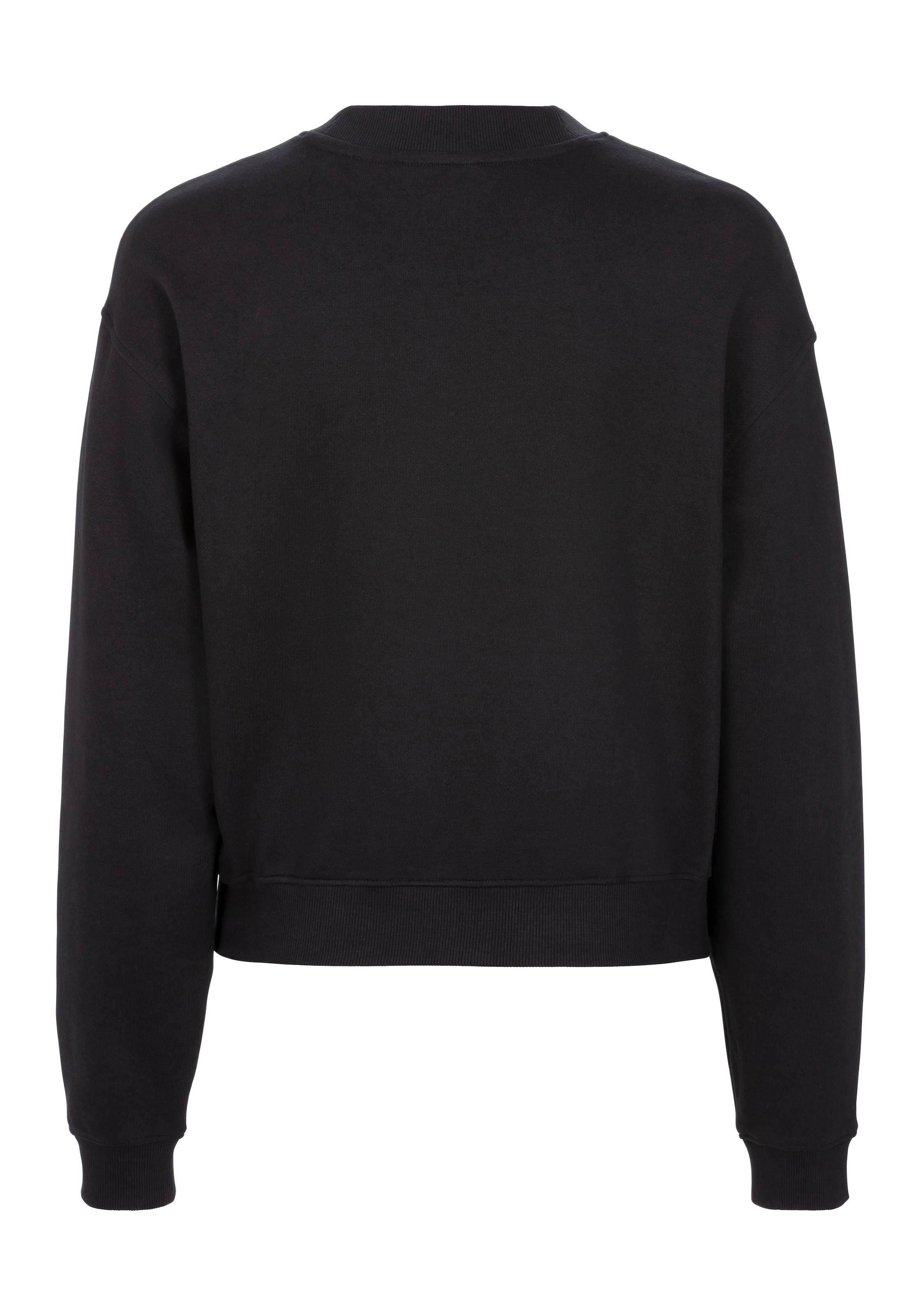 HUGO Blue Sweatshirt »Delessa«, mit Logoaufnäher