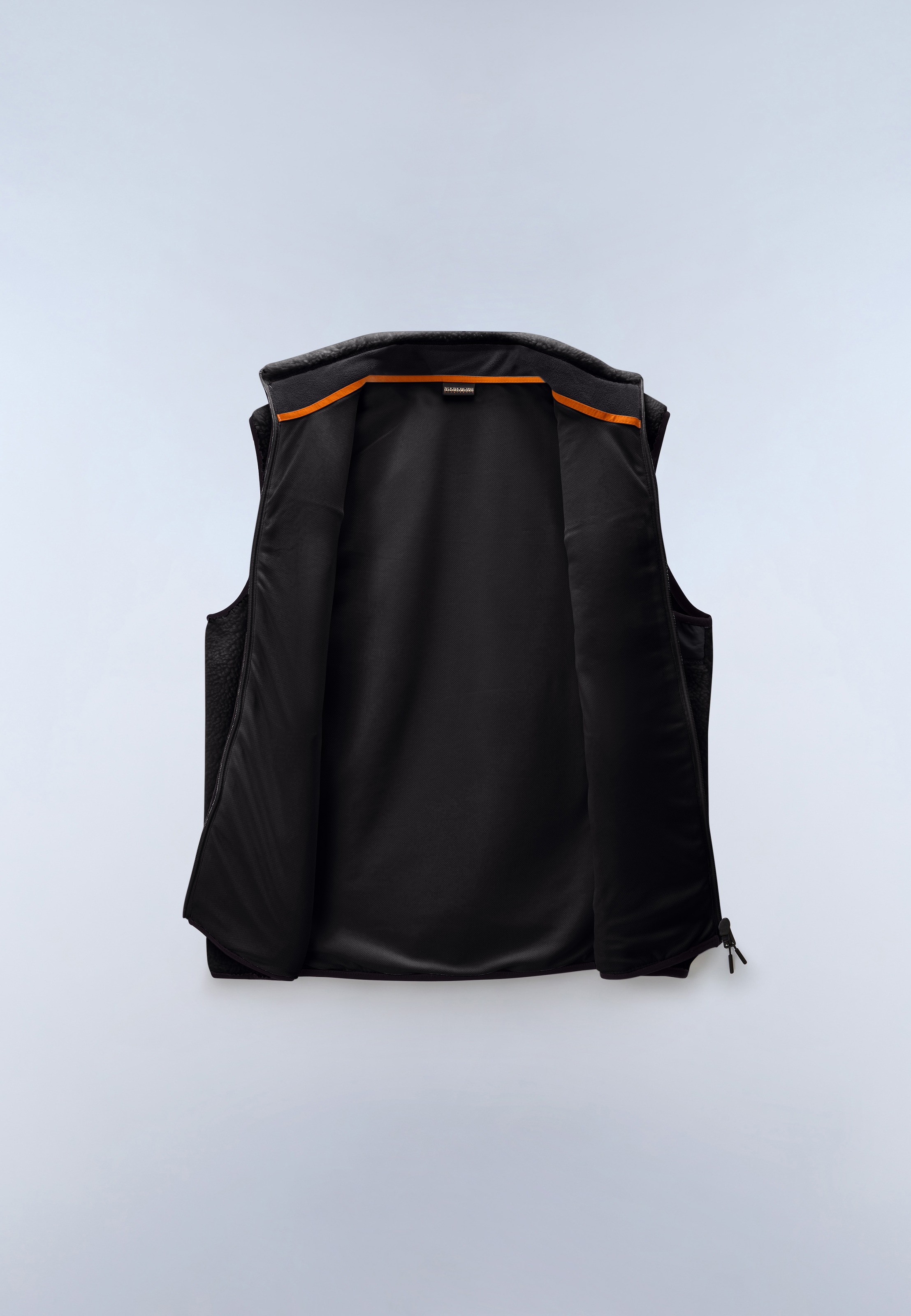 Napapijri Fleeceweste »YUPIK V 2 BLACK BEAUTY« sportlicher Stil, Fleeceweste, aus Polyester, ärmelloses Design