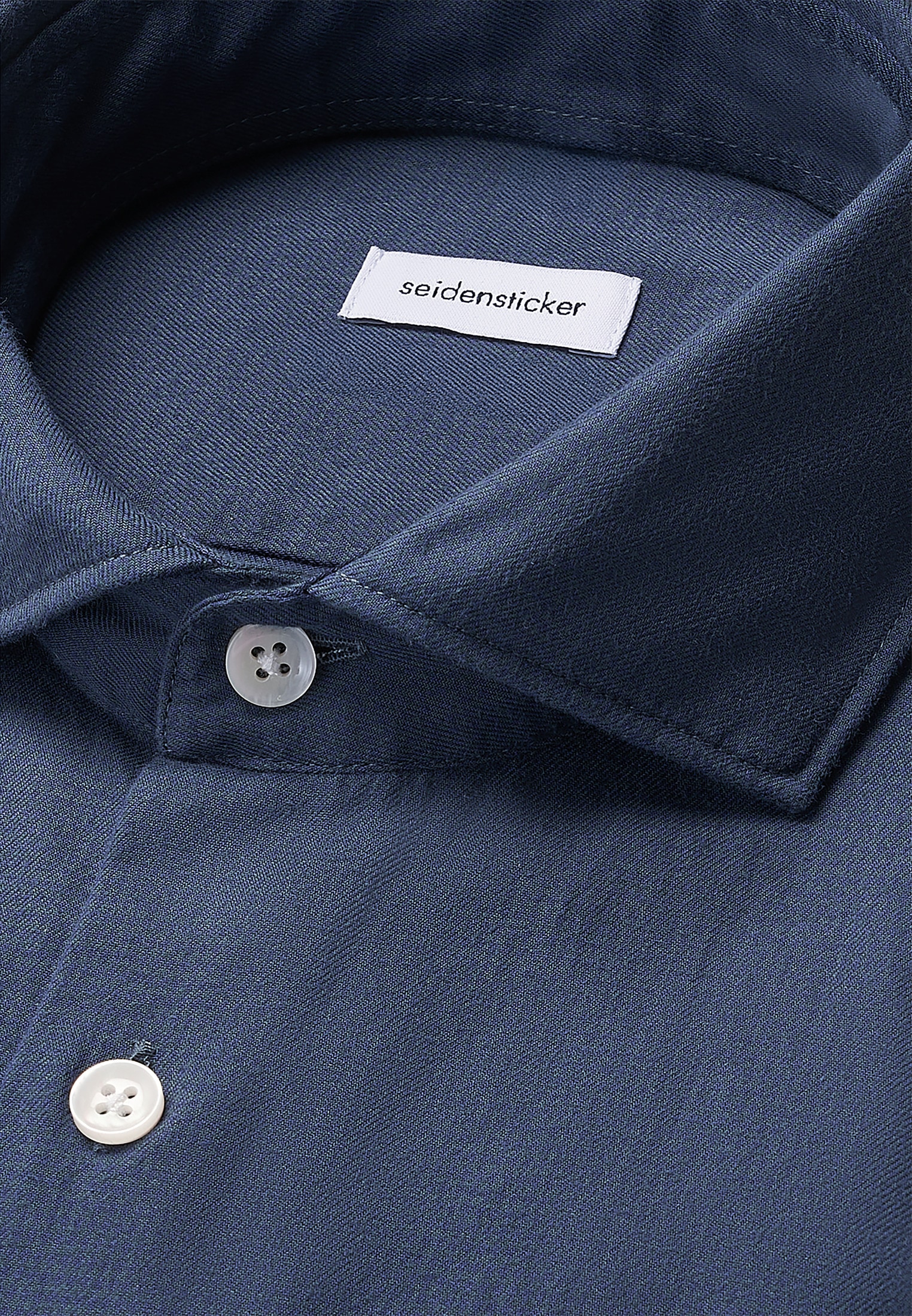 seidensticker Flanellhemd Regular 1/1 Kentkragen Pepita