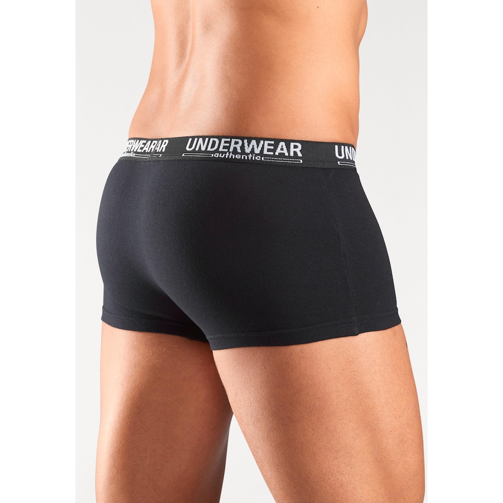 AUTHENTIC UNDERWEAR Boxershorts, (Packung, 4 St.)