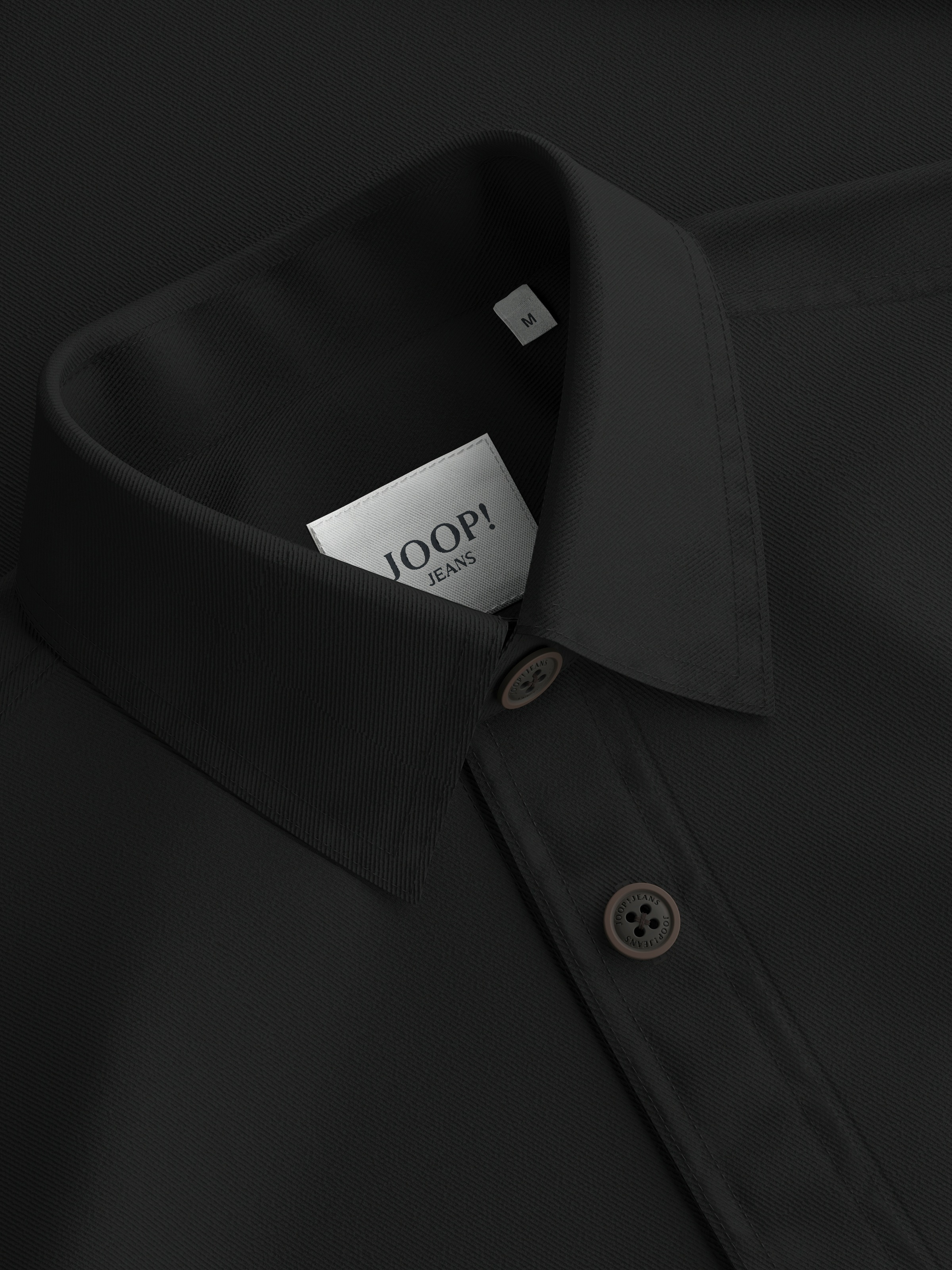 Joop Jeans Langarmhemd »Harvi«, Mit Rundhalsausschnitt