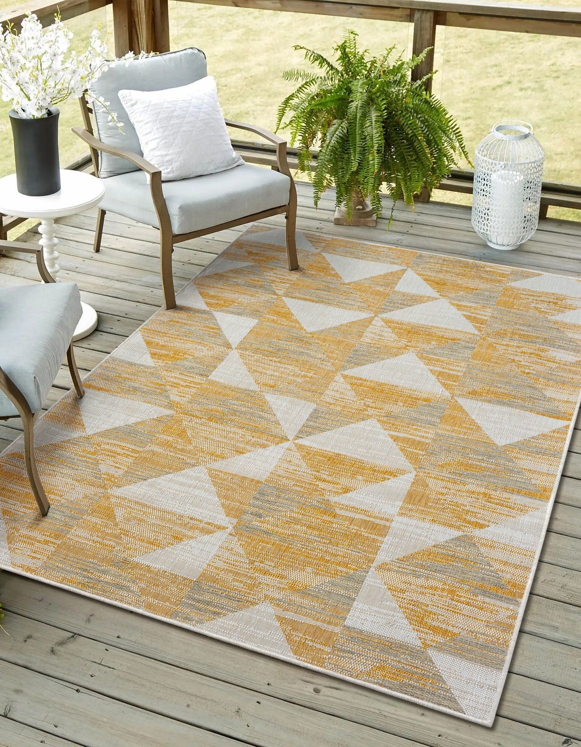 Myflair Möbel & Accessoires Teppich »Hush, LAGERRÄUMUNG!«, rechteckig, 6 mm Höhe, modernes Design, Outdoor geeignet, Balkon, Terrasse