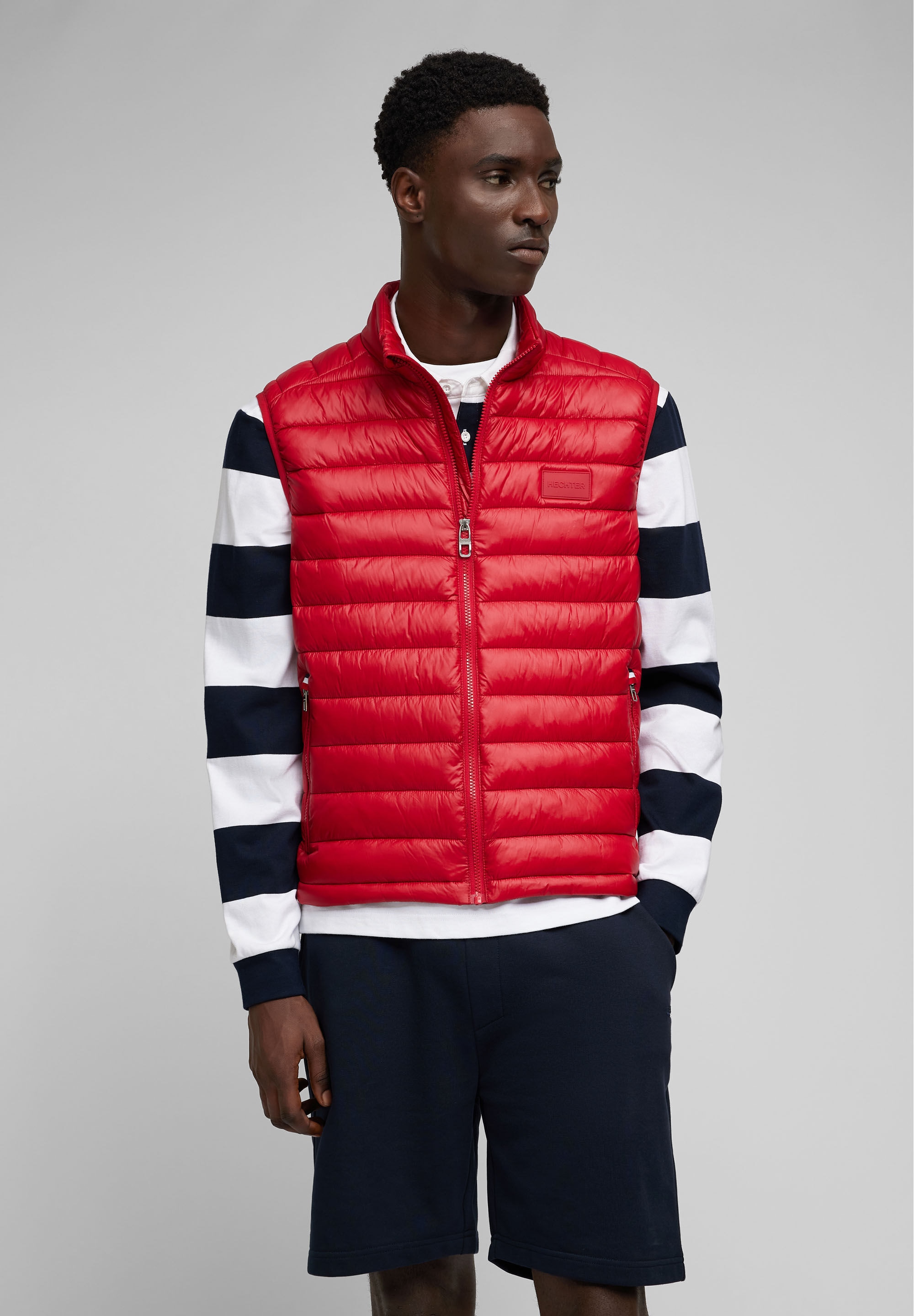 HECHTER PARIS Steppweste »HECHTER PARIS FM Weste« Aus recyceltem Nylon-Material
