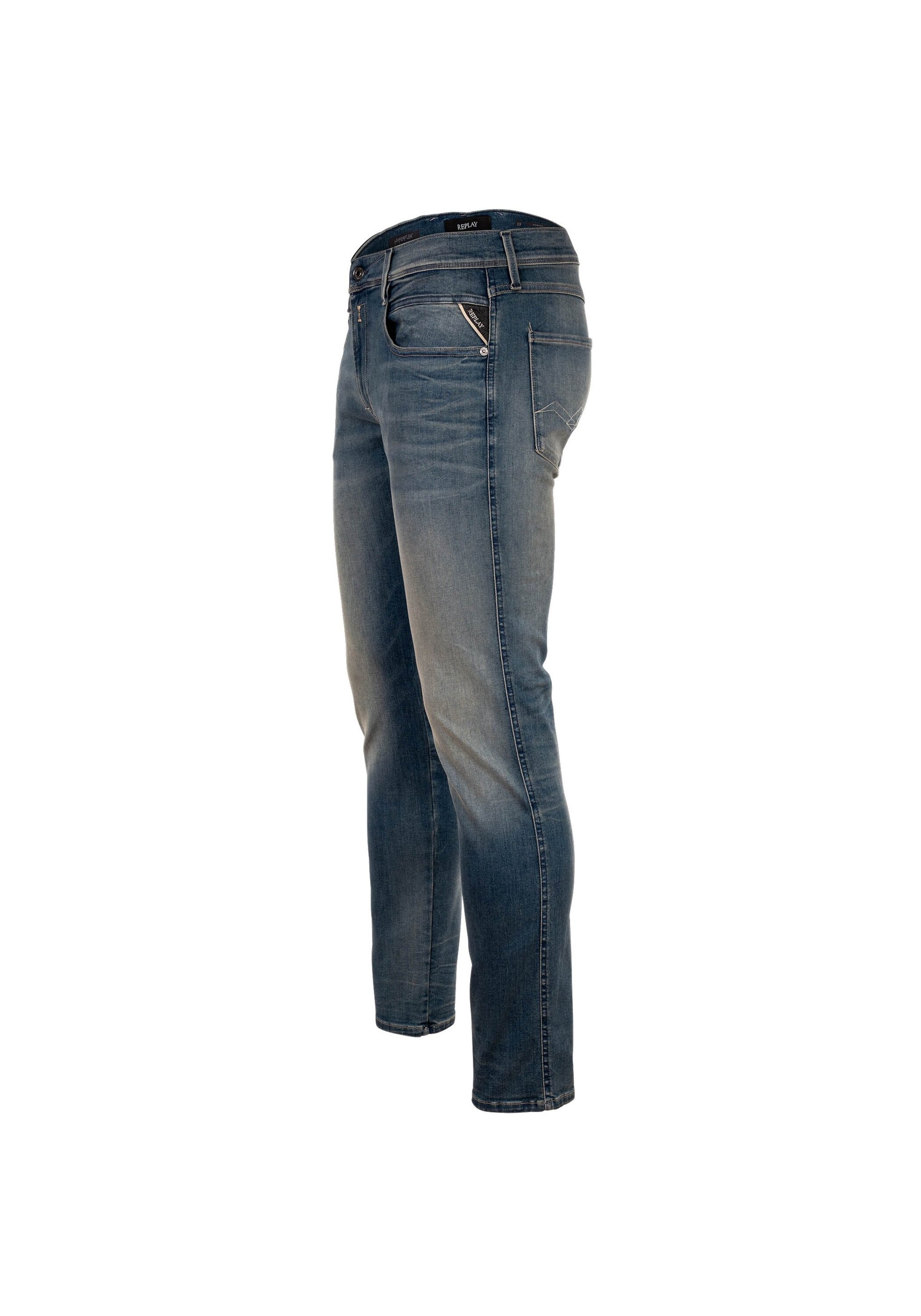 Replay Skinny-fit-Jeans »Jeans Hyperflex Stretch ANBASS«