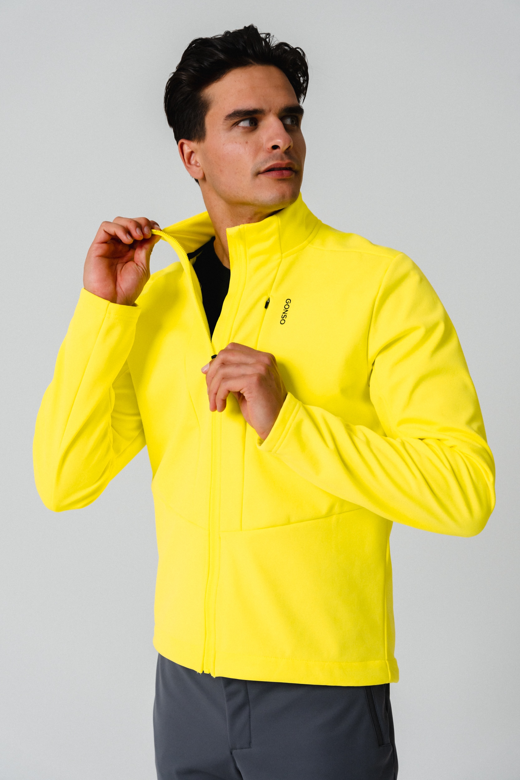 Gonso Fahrradjacke »ADVENTURE JACKET SOFTSHELL M« Herren Softshell-Jacke, Radjacke slim fit