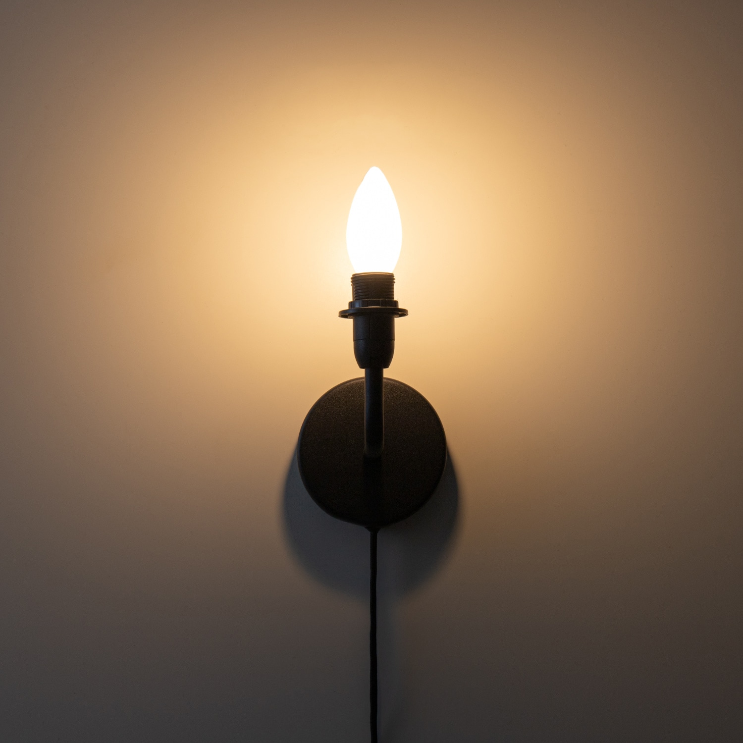 Paco Home Wandleuchte »LUCA«, 1 flammig, Leuchtmittel E14 | ohne Leuchtmittel, Wandlampe Innen Mit Schalter Flur Lampe Wohnzimmer Kabellänge 3m E14