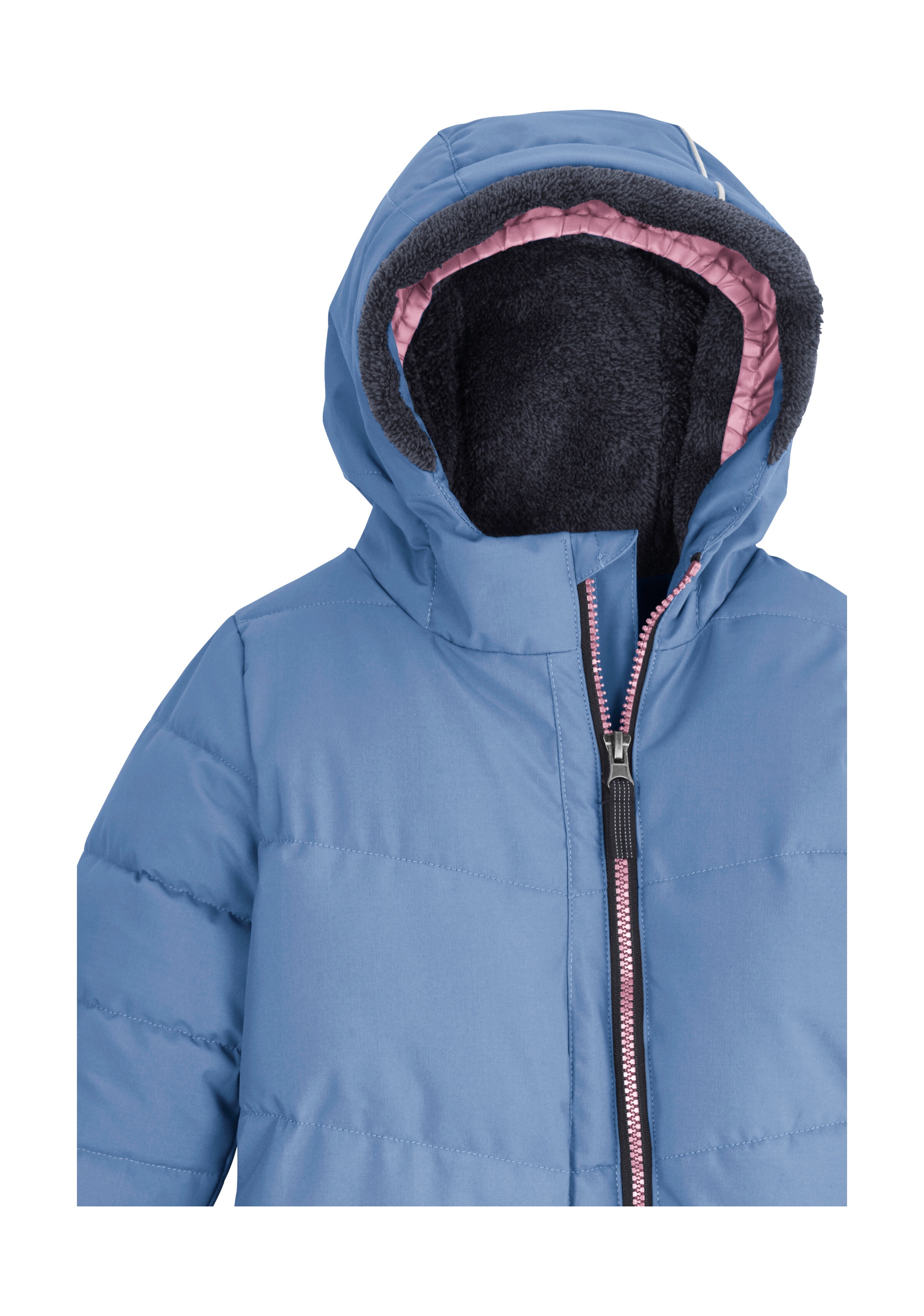 first instinct by killtec Overall »FIOW 20 MNS QLTD ONPC« Steppoverall mit Kapuze, 10.000 mm Wassersäule, Teddyfell innen