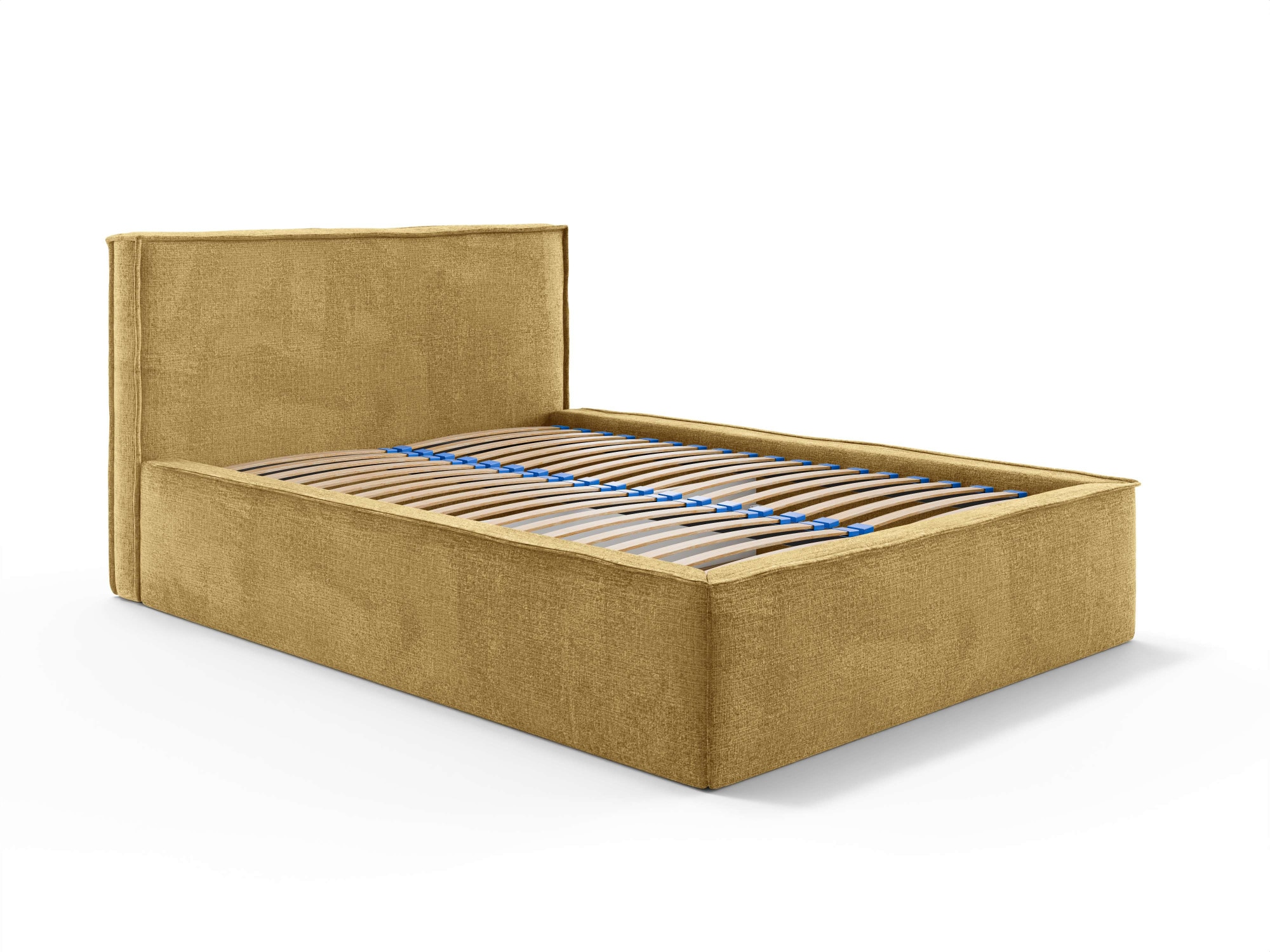 andas Polsterbett »Östavall wahlweise mit Matratze und Topper, in zwei Breiten« Bettgestell mit Kopfteil und Bettkasten, mit/ohne Matratze (BFK/TFK)