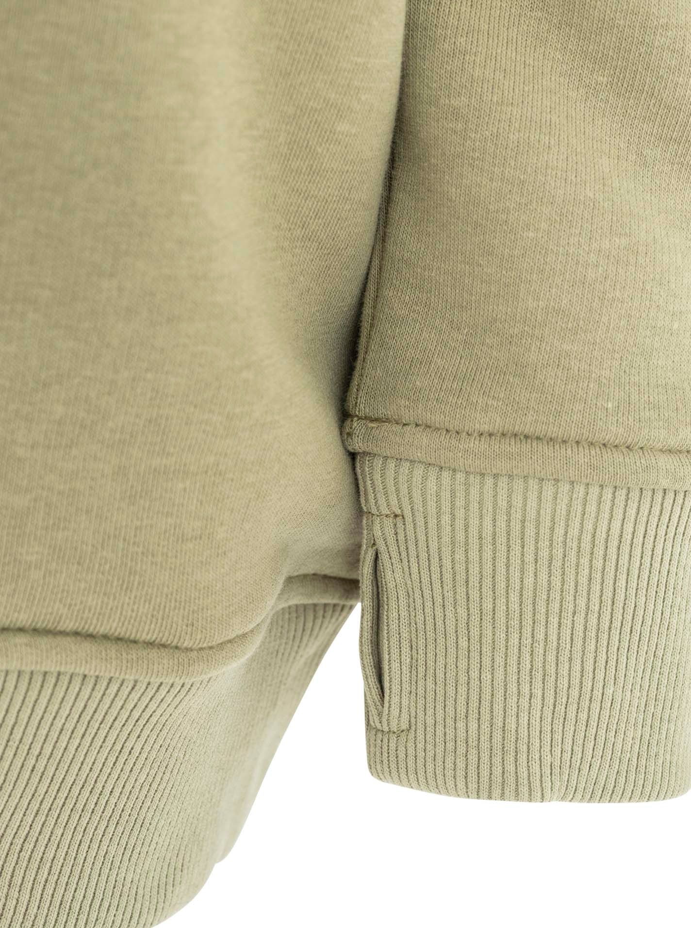 Zwillingsherz Hoodie »"happy"«, großer „Happy“ Print , Kapuze mit Kordel, elastische Bündchen
