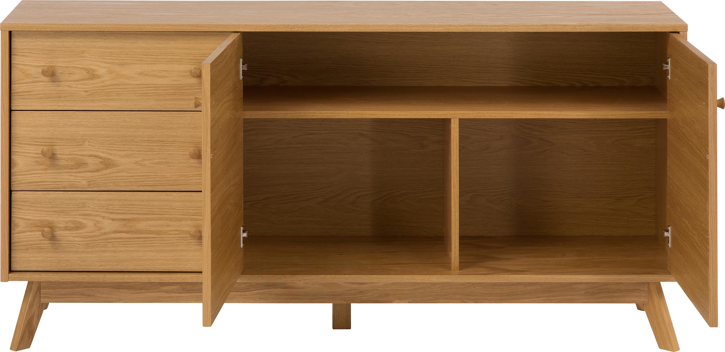 Woodman Sideboard »Bjórgvin«, Kommode, Breite 150 cm, im skandinavischen Design, FSC®