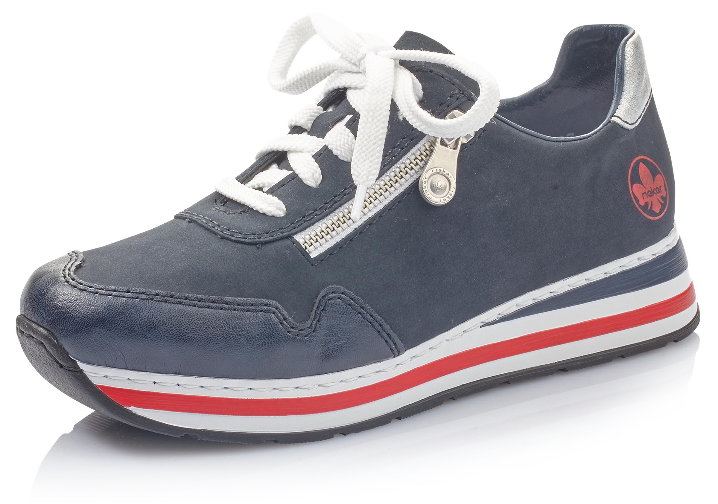 Rieker Plateausneaker, mit herausnehmbarer Innensohle