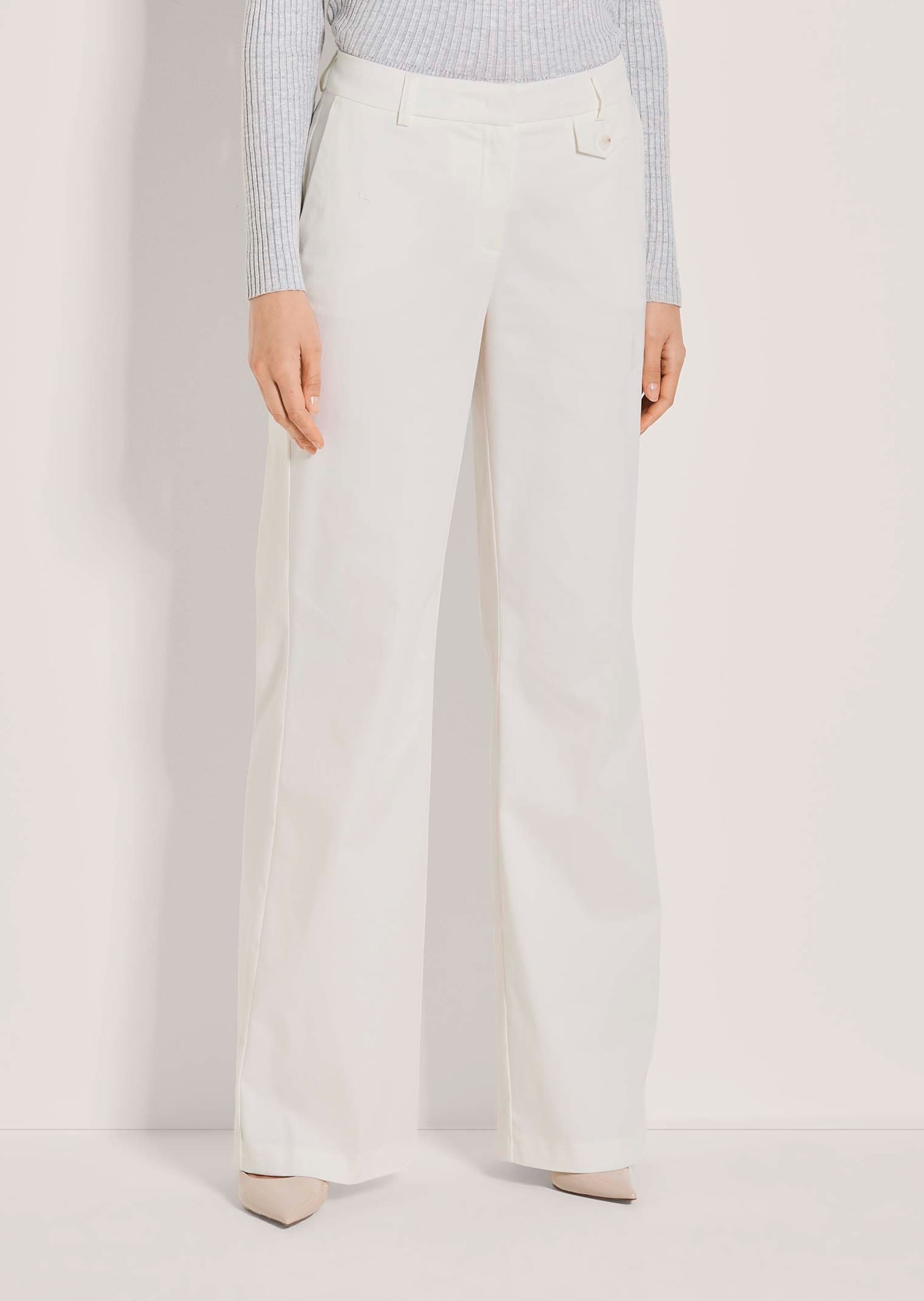 MADELEINE Stoffhose »Palazzohose Sommerhose mit Formbund«