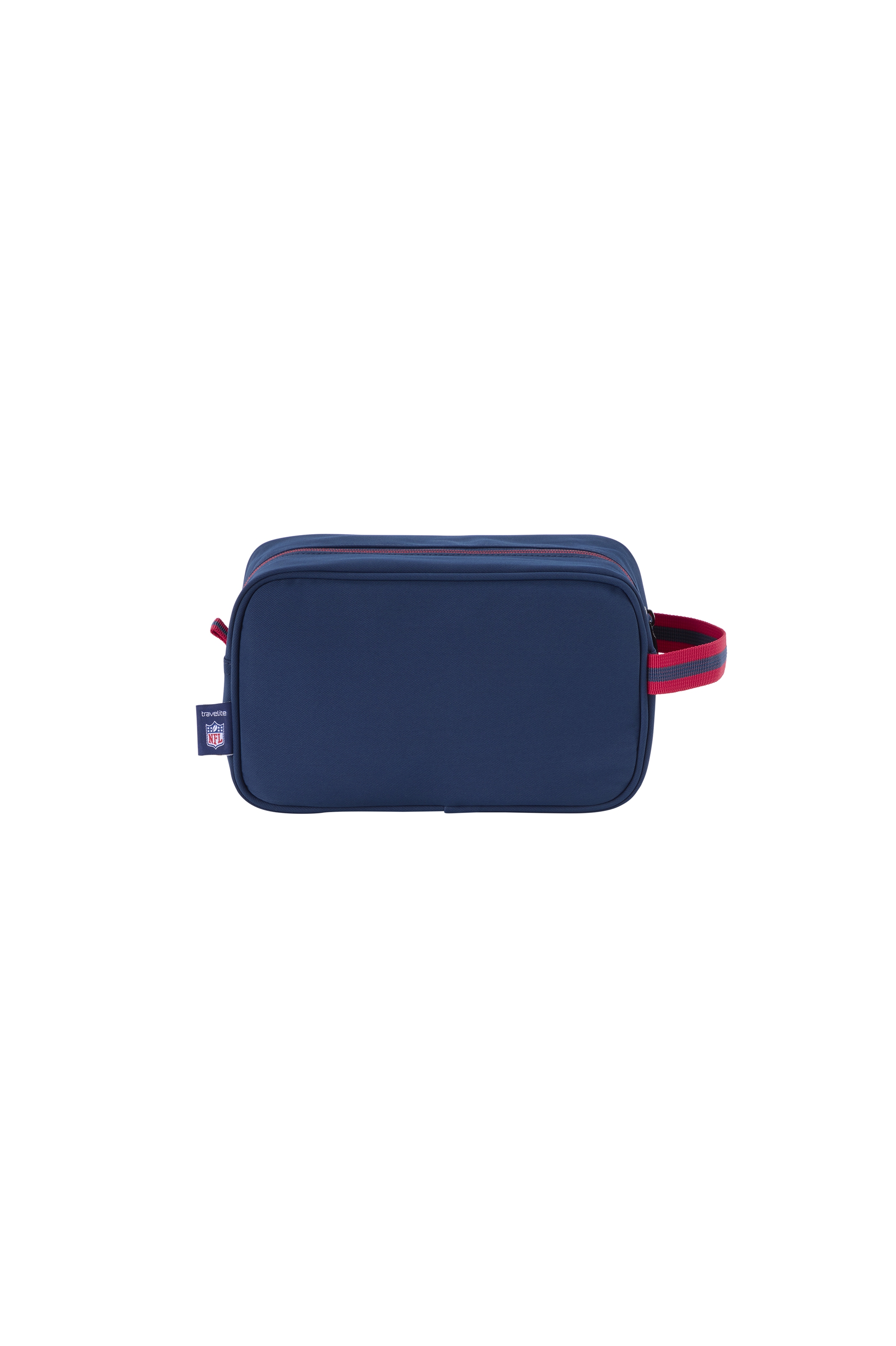 travelite Kosmetiktasche »travelite x NFL Kulturtasche« Unisex Kulturtasche großes Hauptfach und Frontfach mit Reißverschluss