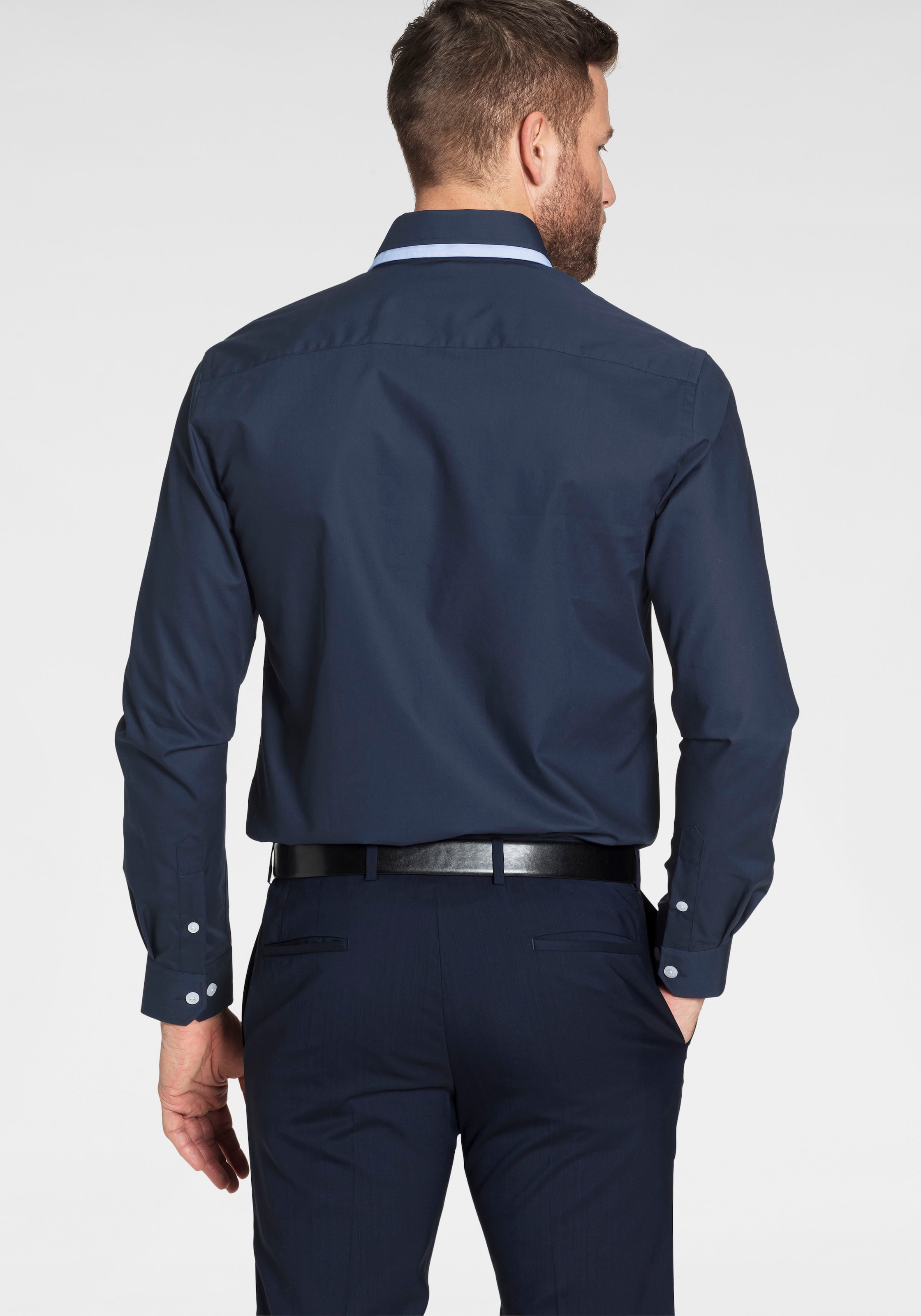 Bruno Banani Langarmhemd »Button-down-Kragen, das perfekte Hemd für viele Anlässe«