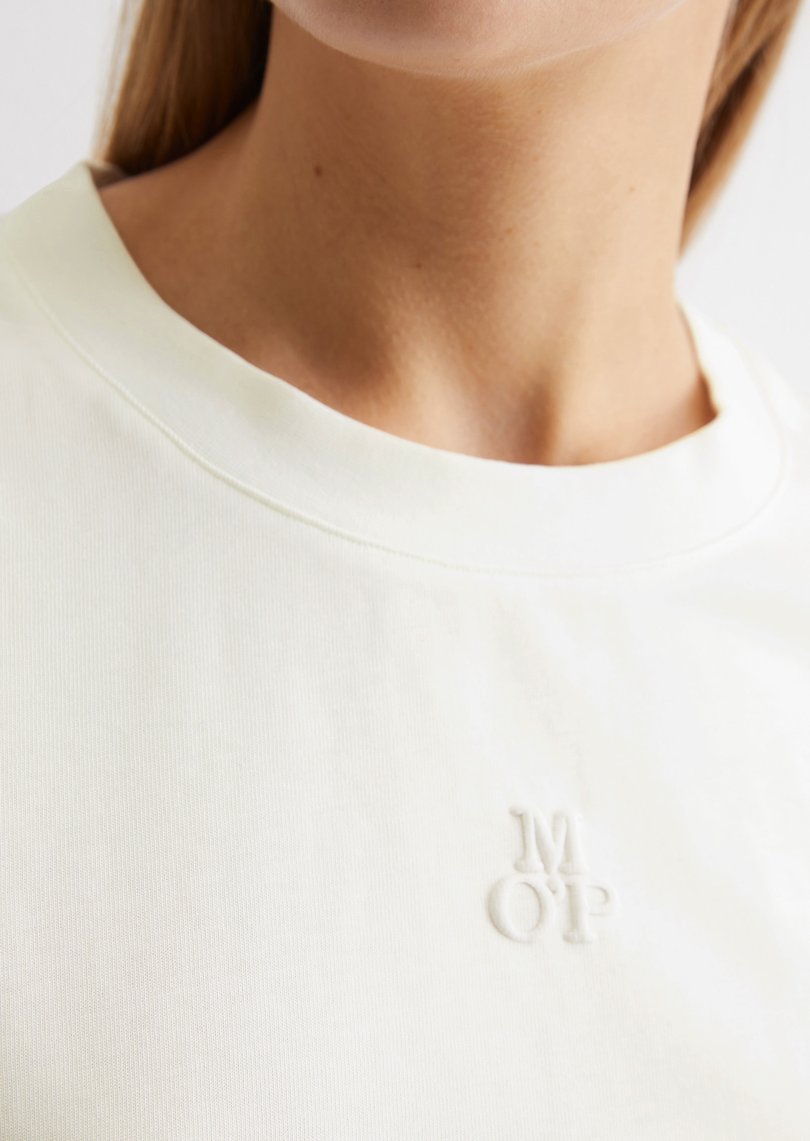 Marc O'Polo T-Shirt »Lounge T-Shirt«, Kurzarm, Rundhalsausschnitt, schwere Jersey-Qualität