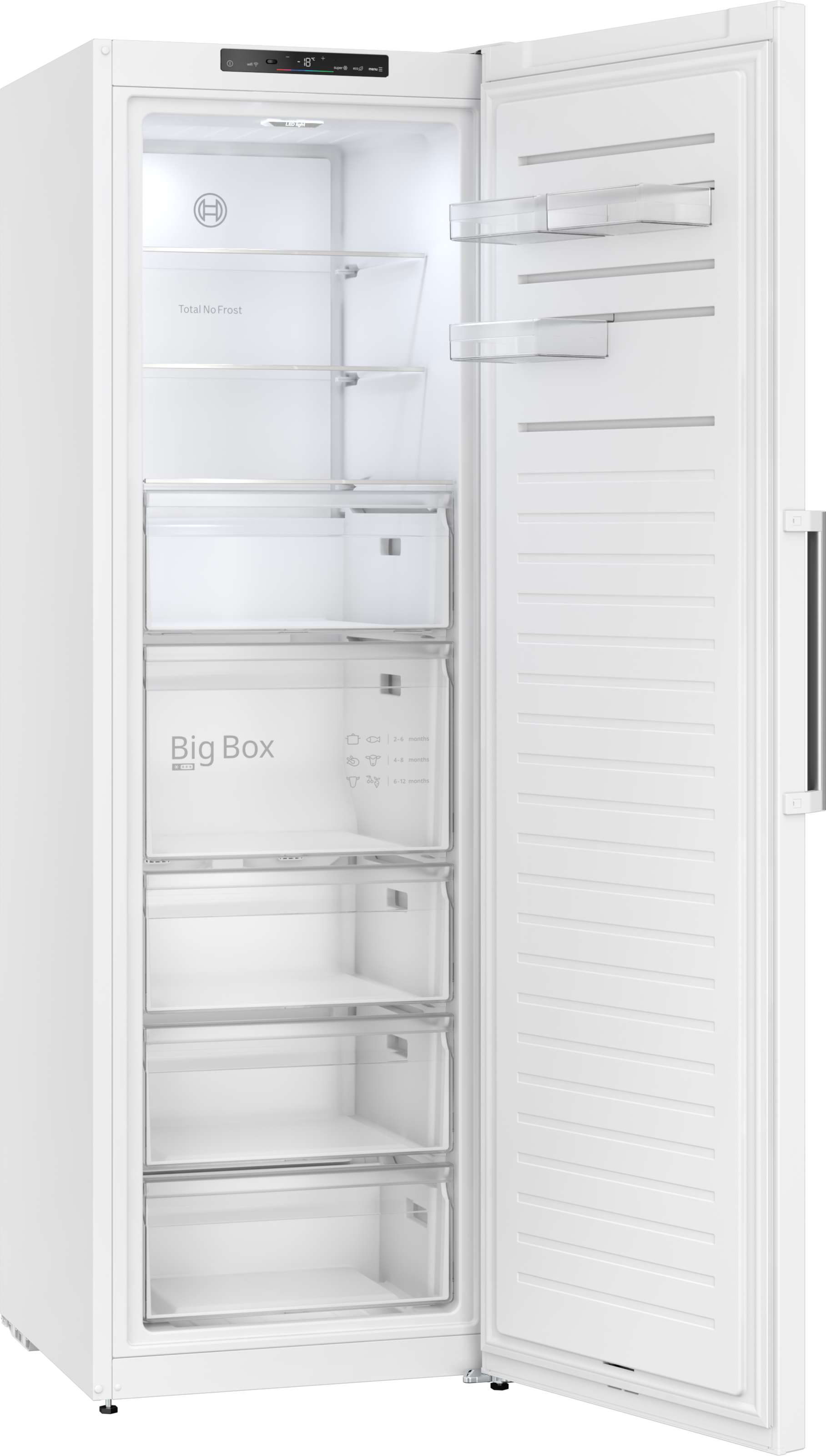 BOSCH Gefrierschrank Serie 4 »GSN36VWDG« 186,2 cm hoch 59,5 cm breit Nie wieder abtauen, No Frost Gefrierschrank, großzügiger Stauraum