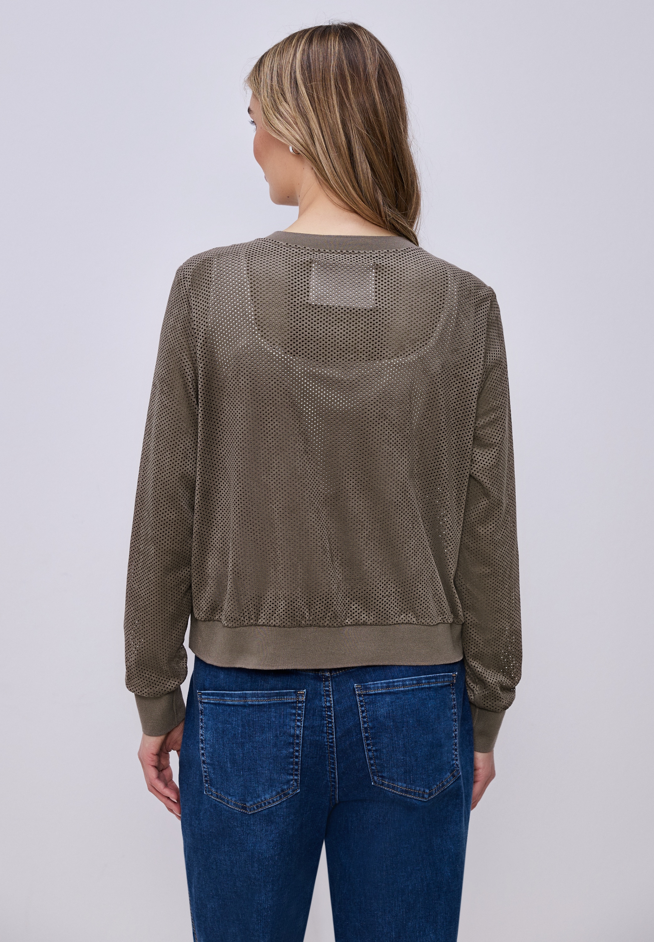 STREET ONE Blouson mit Rippbündchen