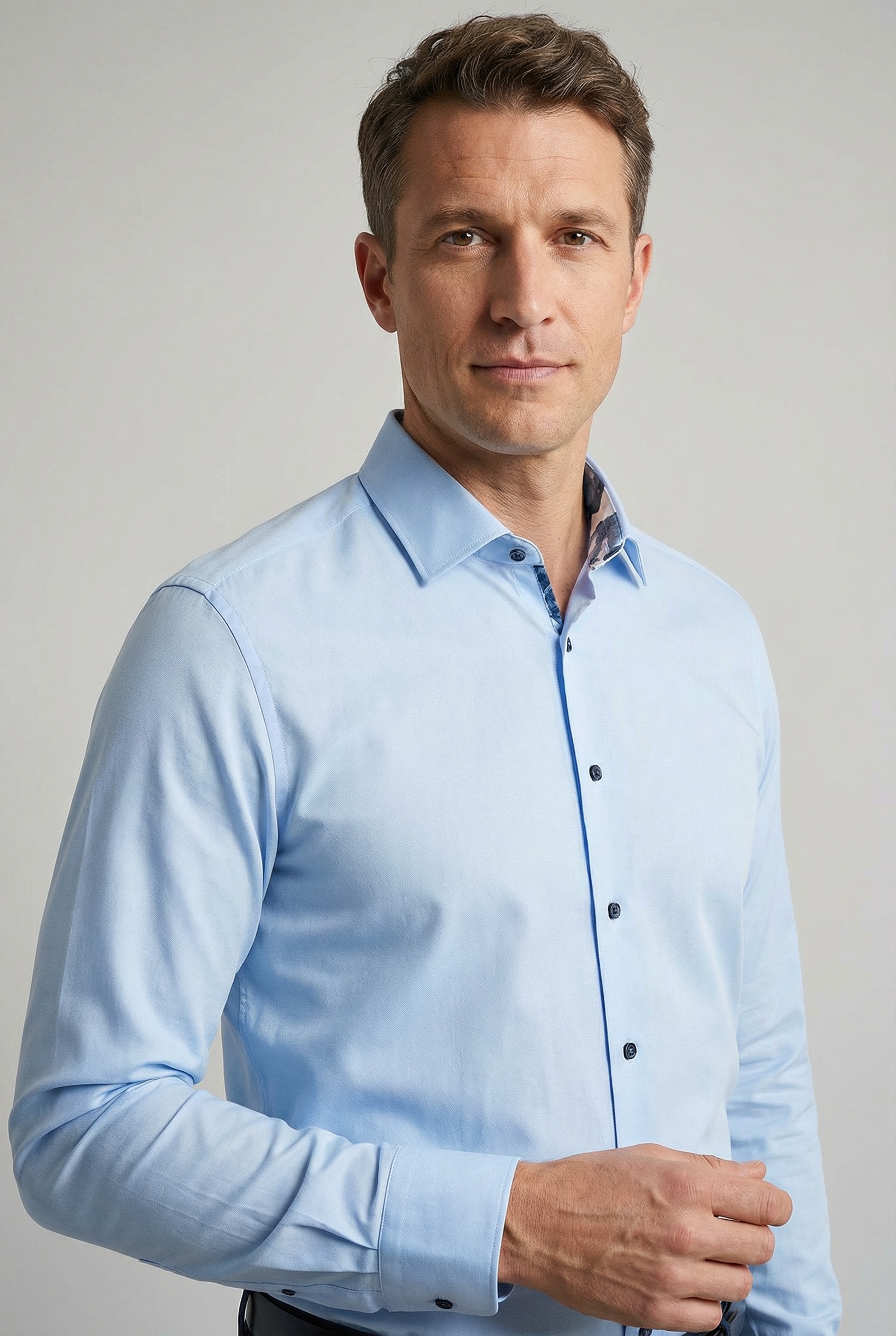 OLYMP Langarmhemd »Level Five« Businesshemd, body fit, New York Kentkragen