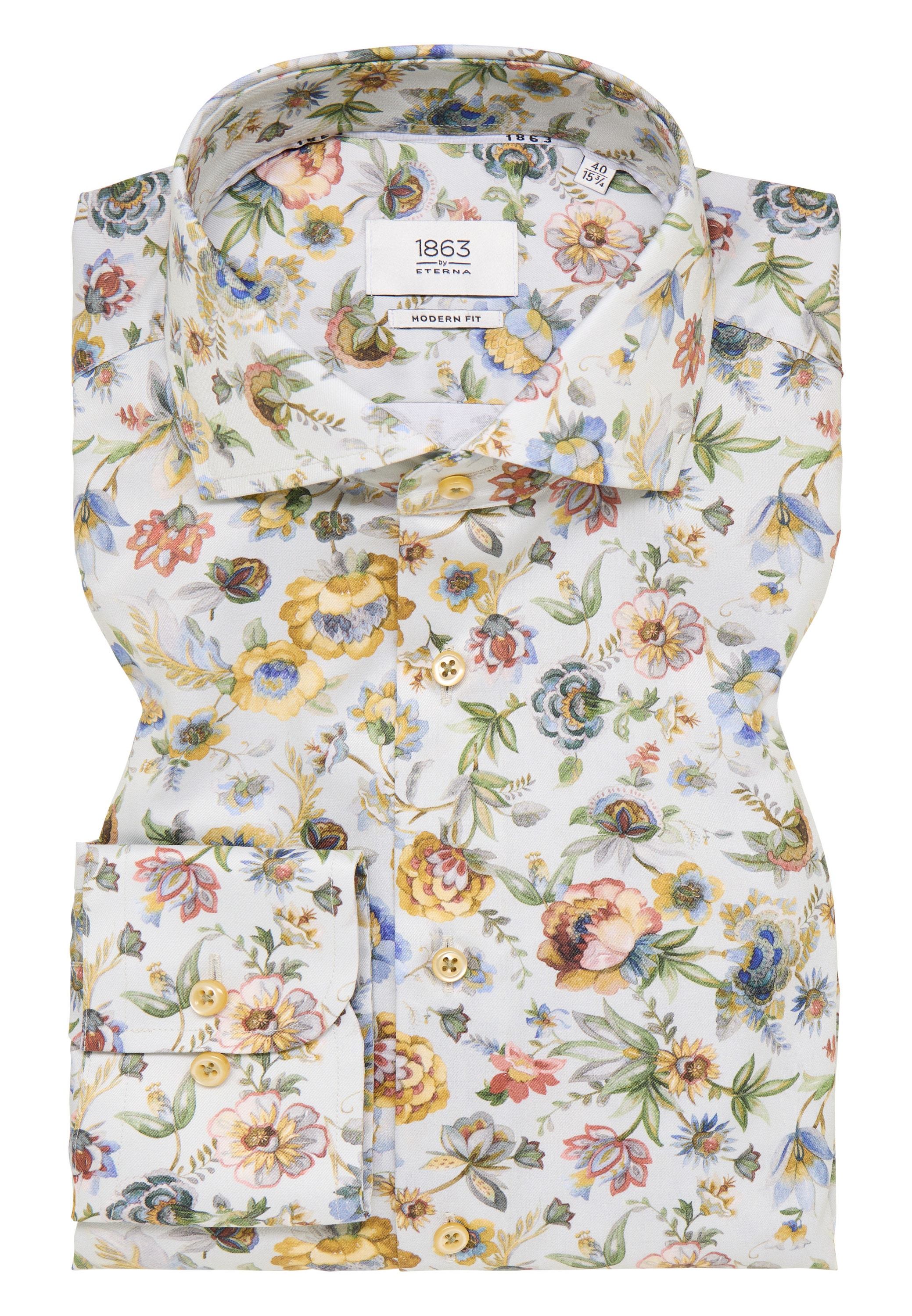 Eterna Langarmhemd »MODERN FIT«, NON IRON (bügelfrei)