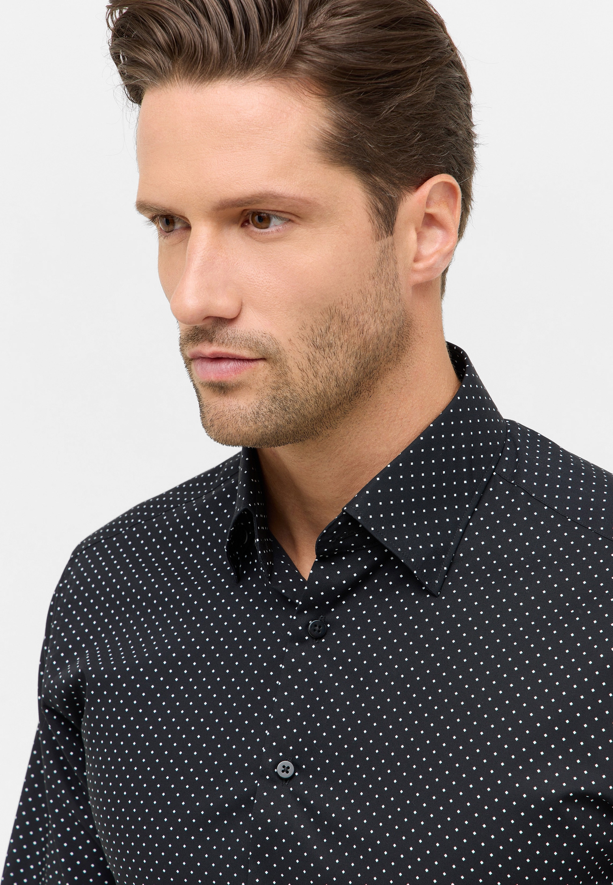 Eterna Langarmhemd »MODERN FIT« NON IRON (bügelfrei)
