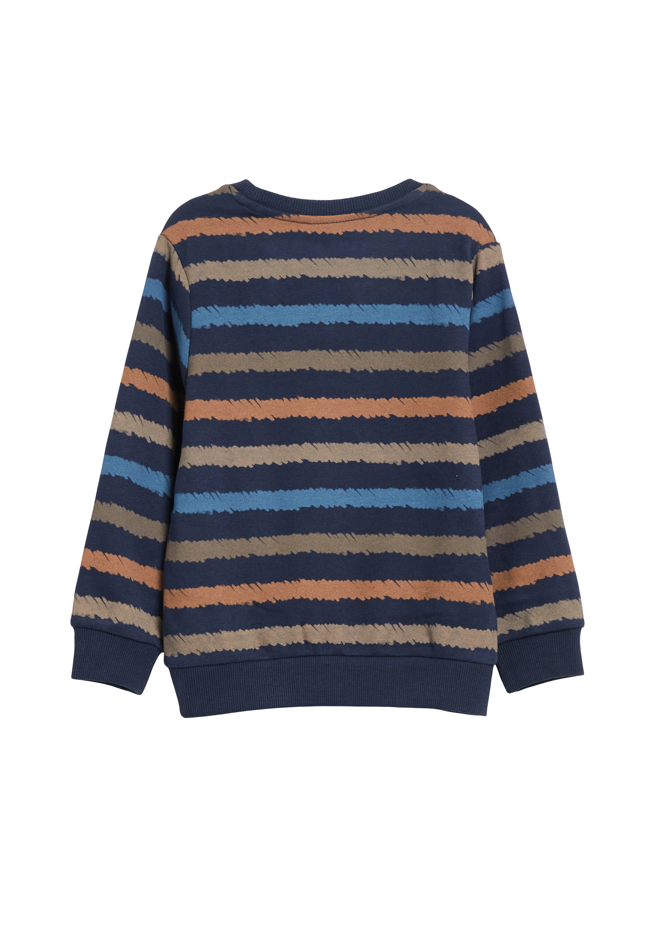 s.Oliver Junior Sweatshirt , Alloverprint, Rundhals, Baumwollmix
