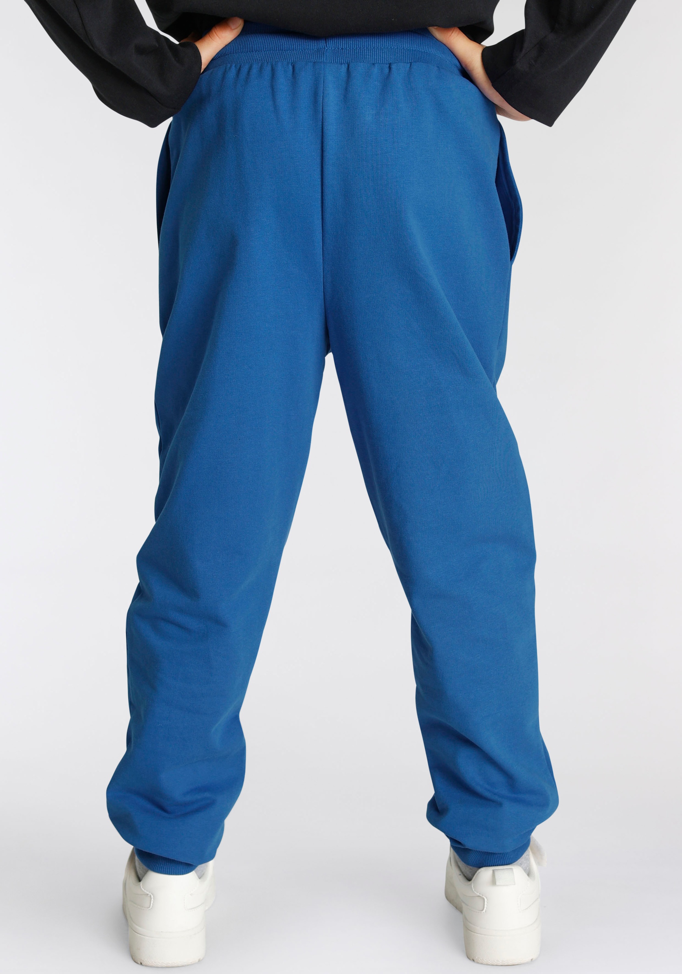 KIDSWORLD Sweathose »2er Pack Jogginghosen«, (Packung, 2 tlg.), meliert und unifarben