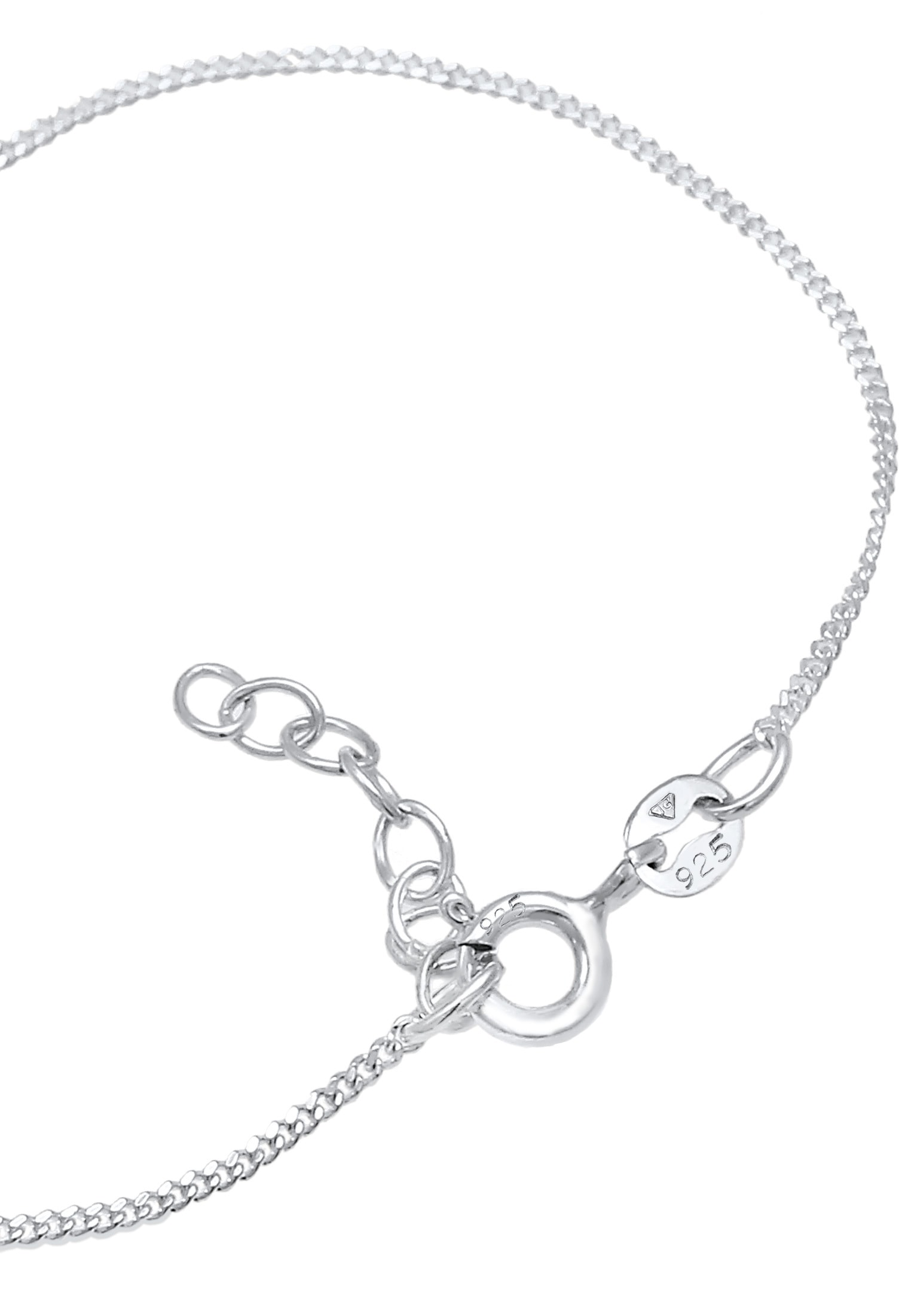 Elli Armkette »Armband Kinder Kirsche Rot Kristalle 925 Silber«