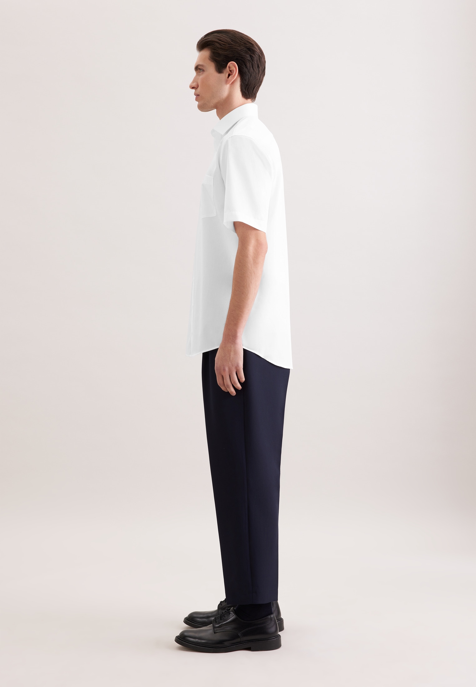 seidensticker Businesshemd »Schwarze Rose« Regular 1/2 Kentkragen Uni