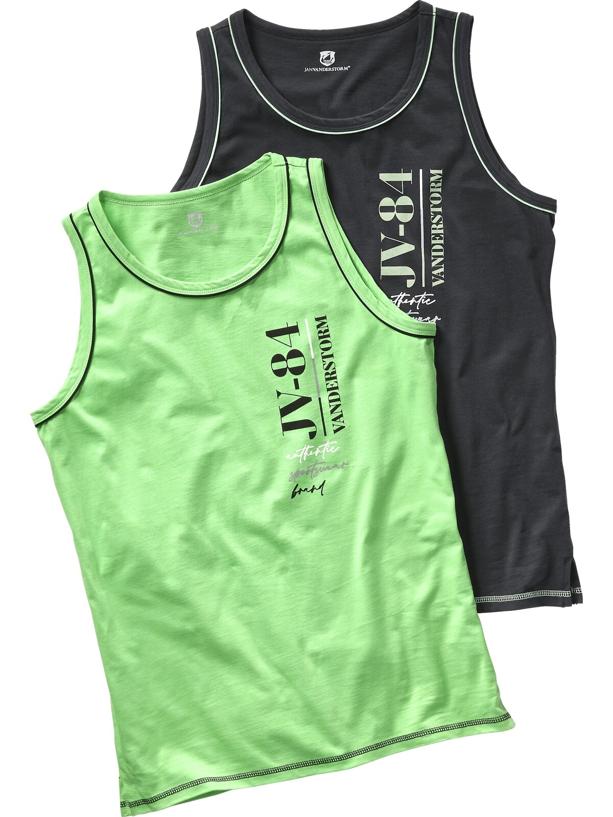 Jan Vanderstorm Muskelshirt »Doppelpack Tanktop FINDOWIN«