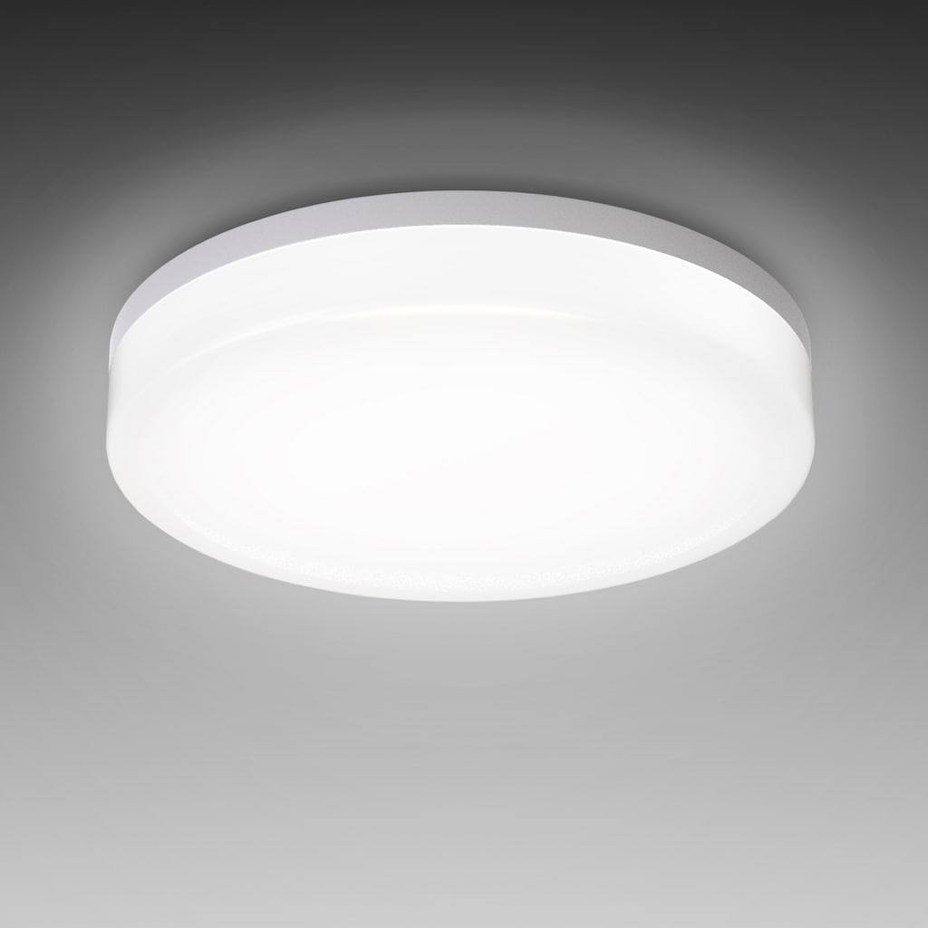 B.K.Licht LED Deckenleuchte »BK_DB1171 LED Bad-Deckenleuchte, Ø22cm, IP54, 13W, 4.000K«, 1 flammig-flammig