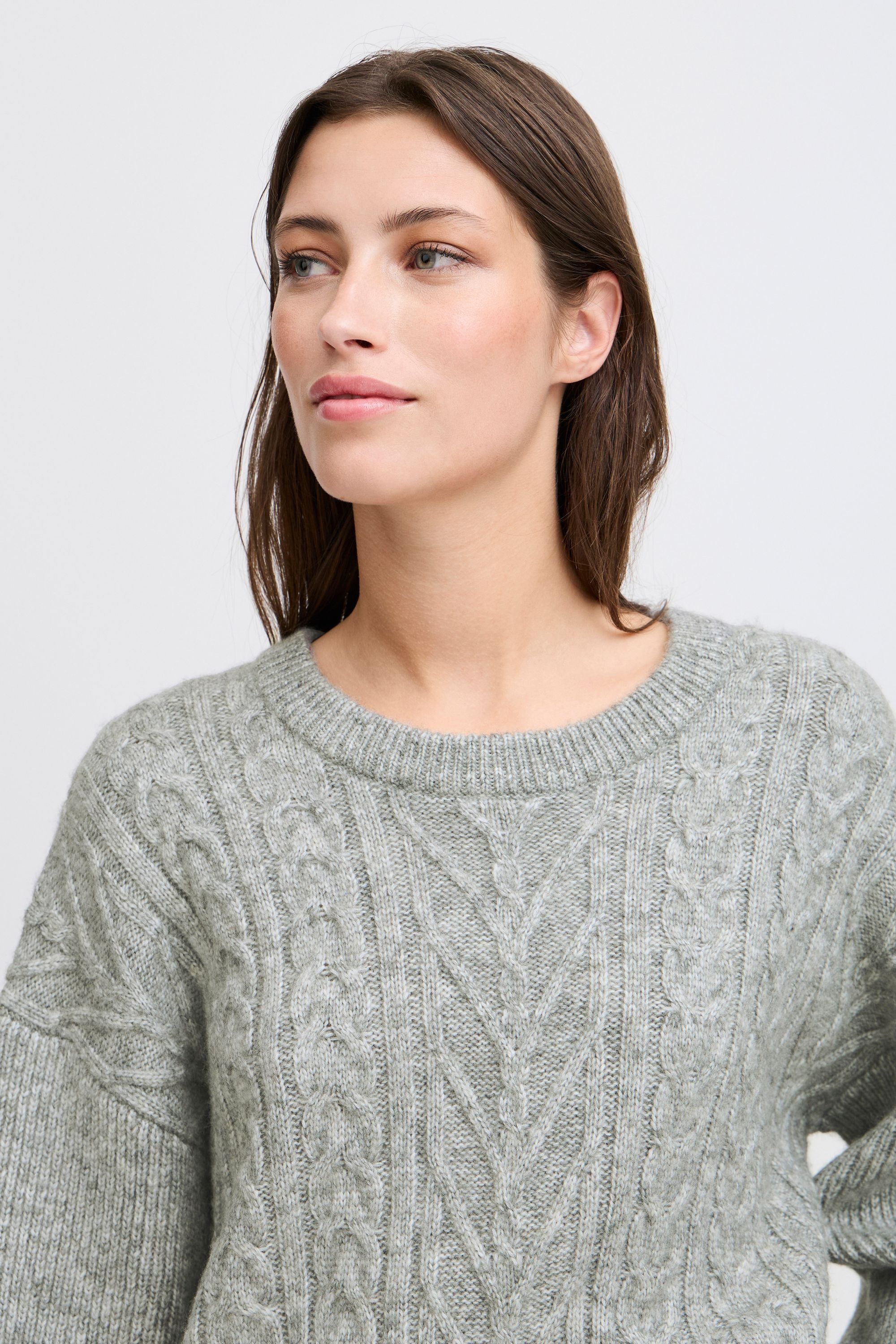 b.young Strickfleece-Pullover »Strickpullover BYNELLO ONECK JUMPER -«