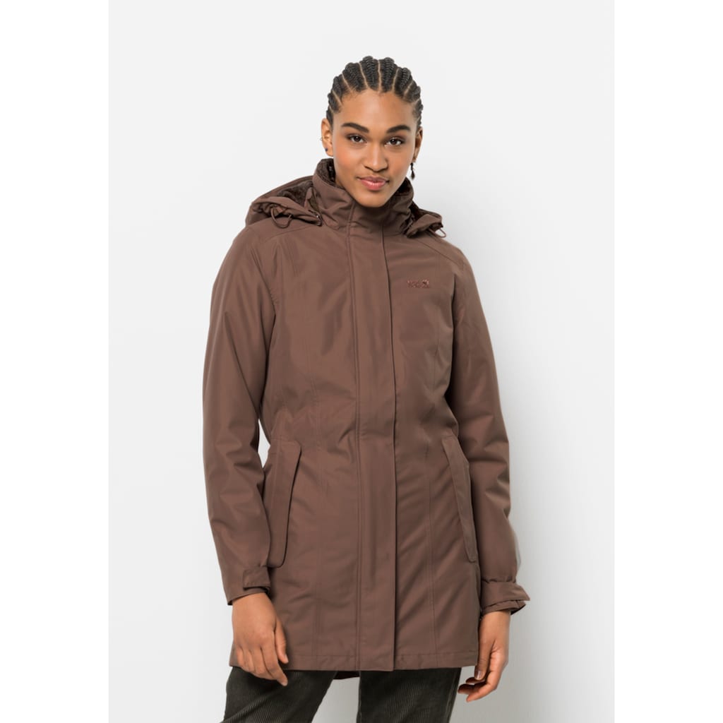 Jack Wolfskin Kurzmantel »MADISON AVENUE COAT«