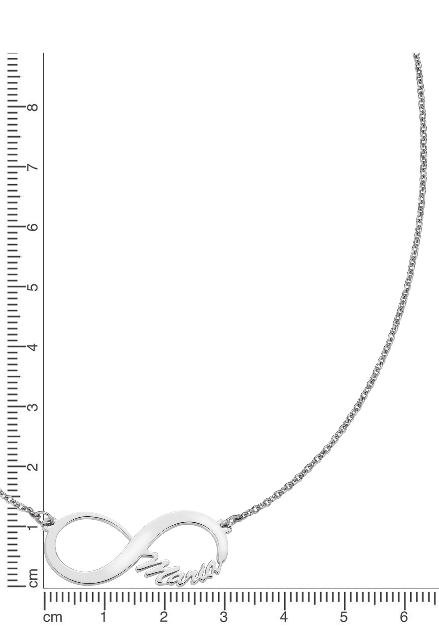 Firetti Namenskette »Schmuck Geschenk Halskette mit deinem Namen«, GRAVURwunsch  per Mail, Anlass Geburtstag Valentinstag Weihnachten bei OTTO | Silberketten