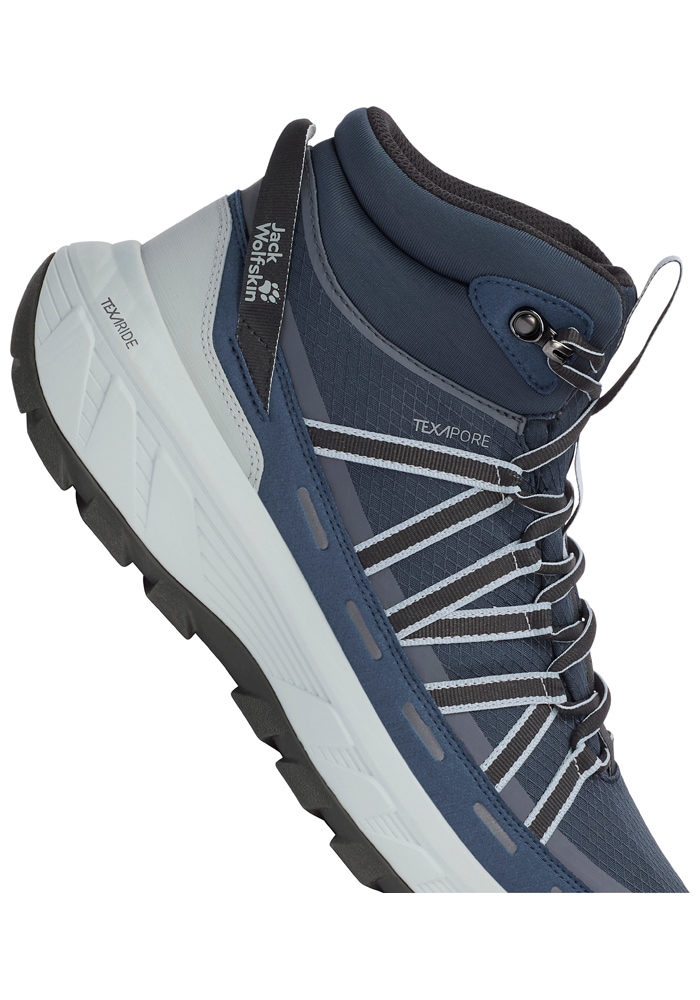 Jack Wolfskin Wanderschuh »WILD HIKE TEXAPORE MID M«  wasserdicht, Trekkingschuh