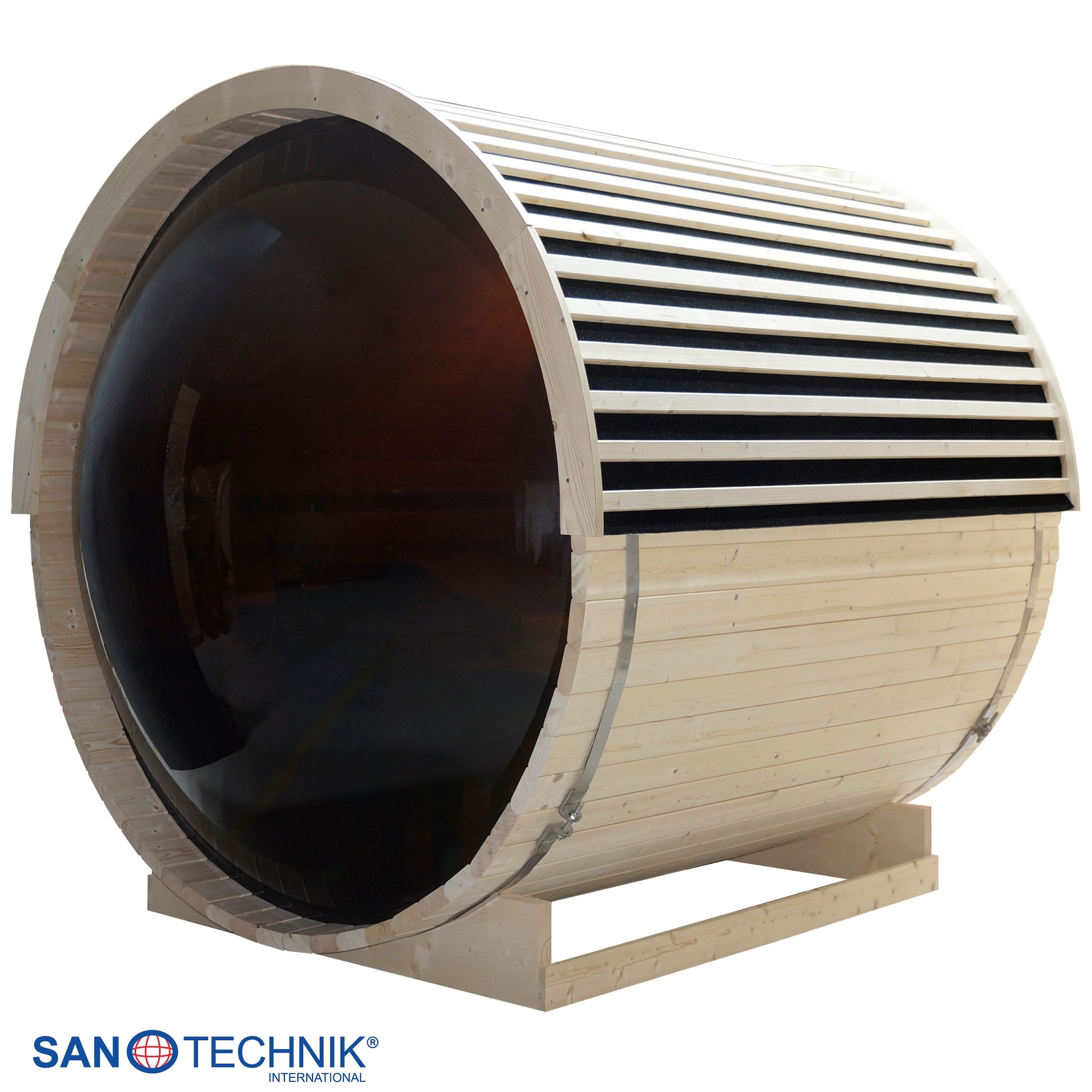 Sanotechnik Sauna »Außensauna NYBORG« für 4 oder 6 Personen; inkl. 6 kW oder 8 kW Saunaofen und Saunasteine