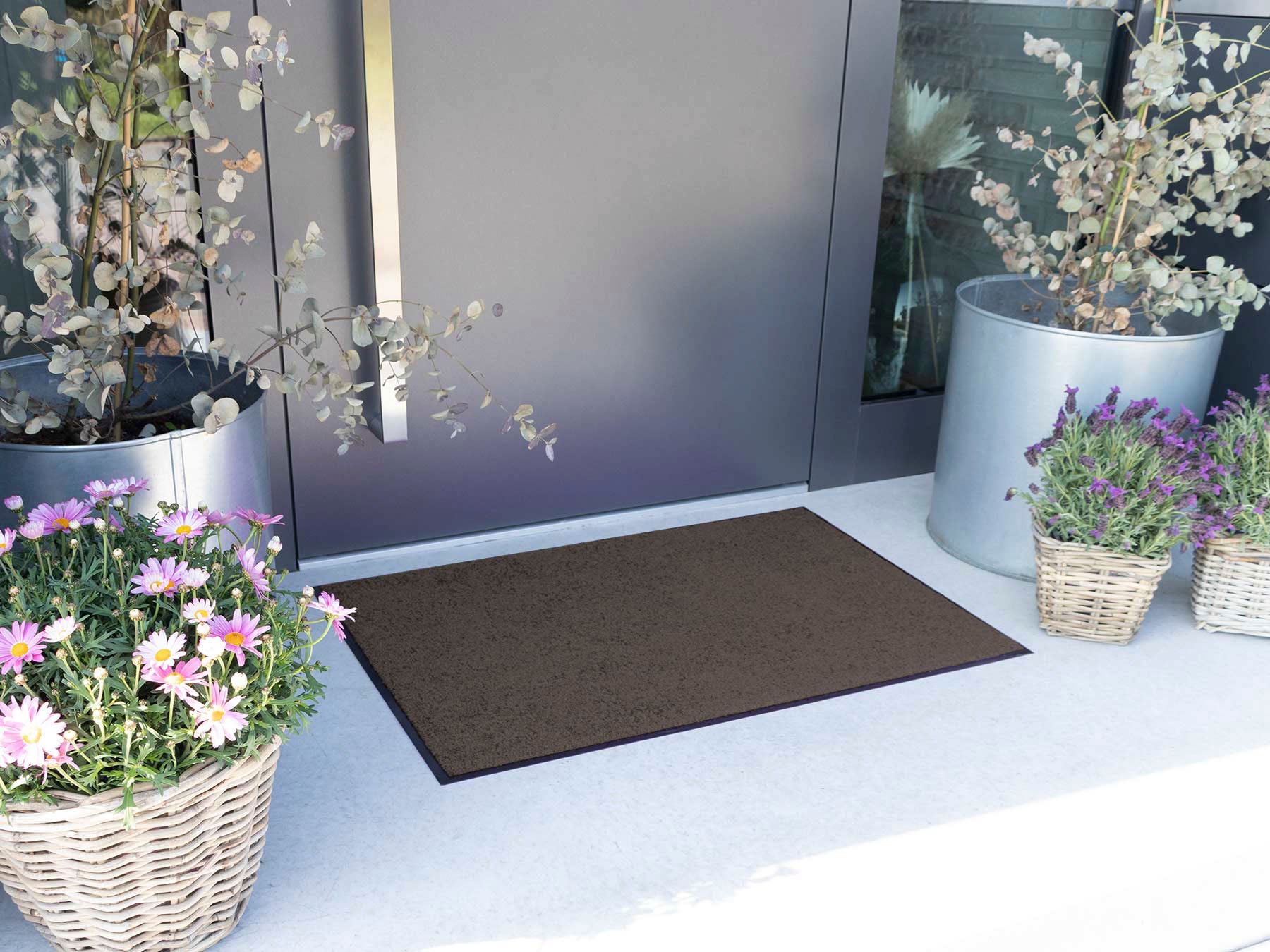 Primaflor-Ideen in Textil Fußmatte »CLEAN, Made in Belgium«, rechteckig, 8,5 mm Höhe, Schmutzfangmatte, große Farbauswahl, waschbar