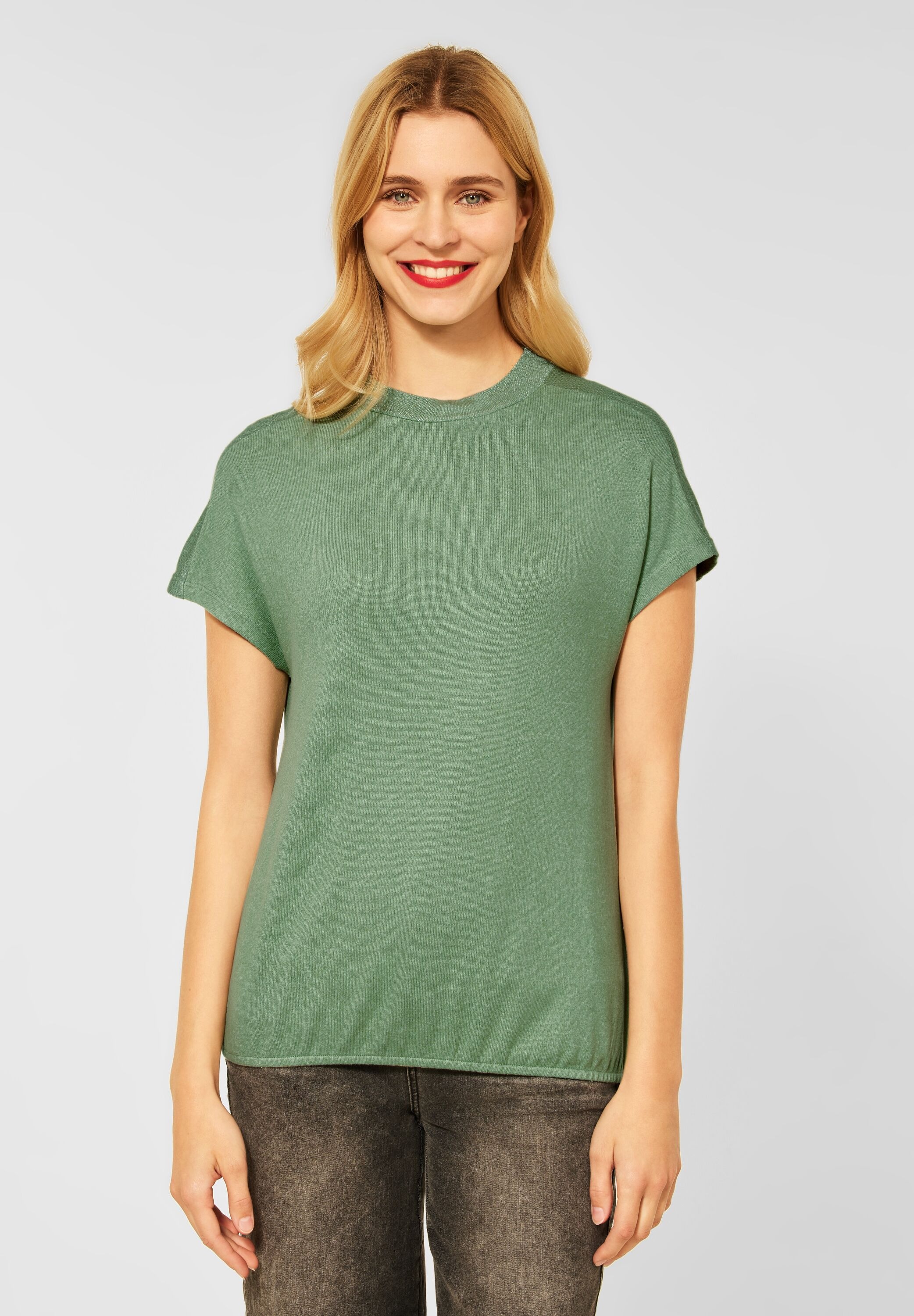 STREET ONE T-Shirt, in Unifarbe