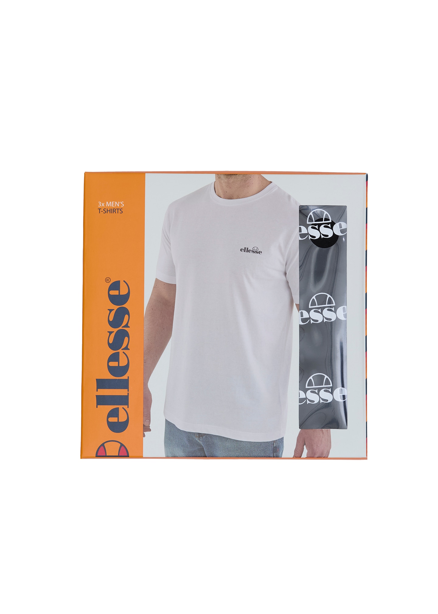 Ellesse T-Shirt »AZZINI TEE (3 PACK)«, (Packung, 3 tlg.)