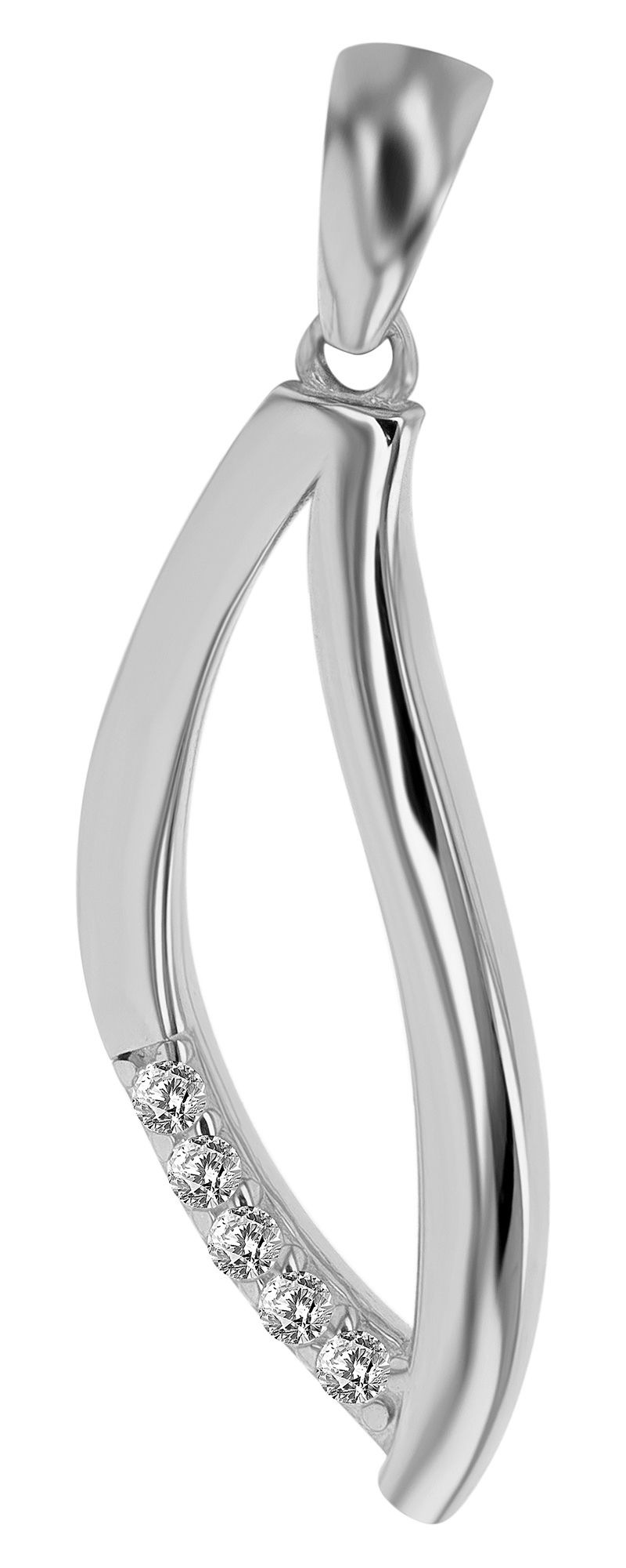 Adelia´s Kettenanhänger »Damen Anhänger aus 925 Silber mit Zirkonia«