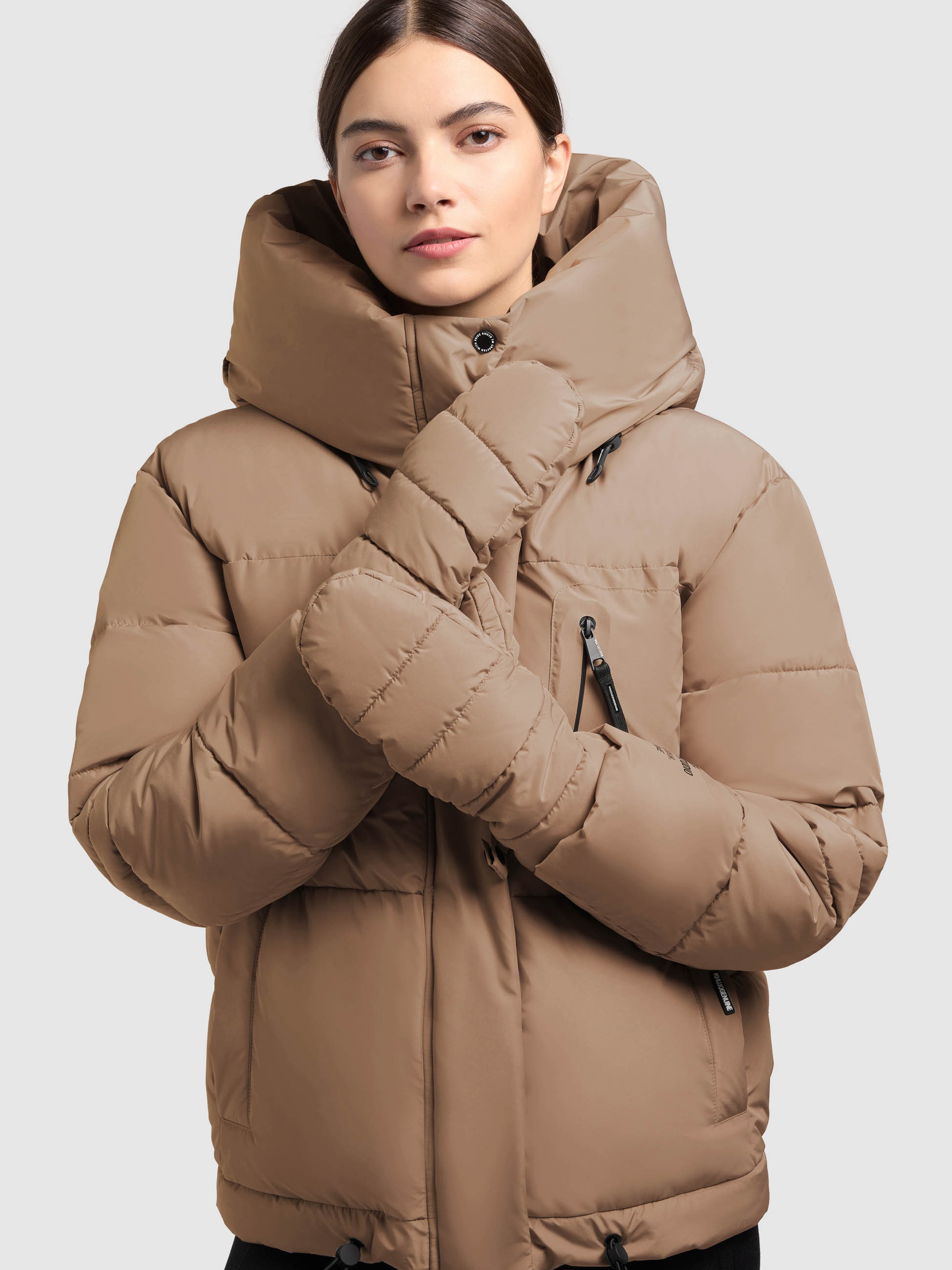 khujo Steppjacke »PEEKE2« 2 Stk. tlg. mit Kapuze