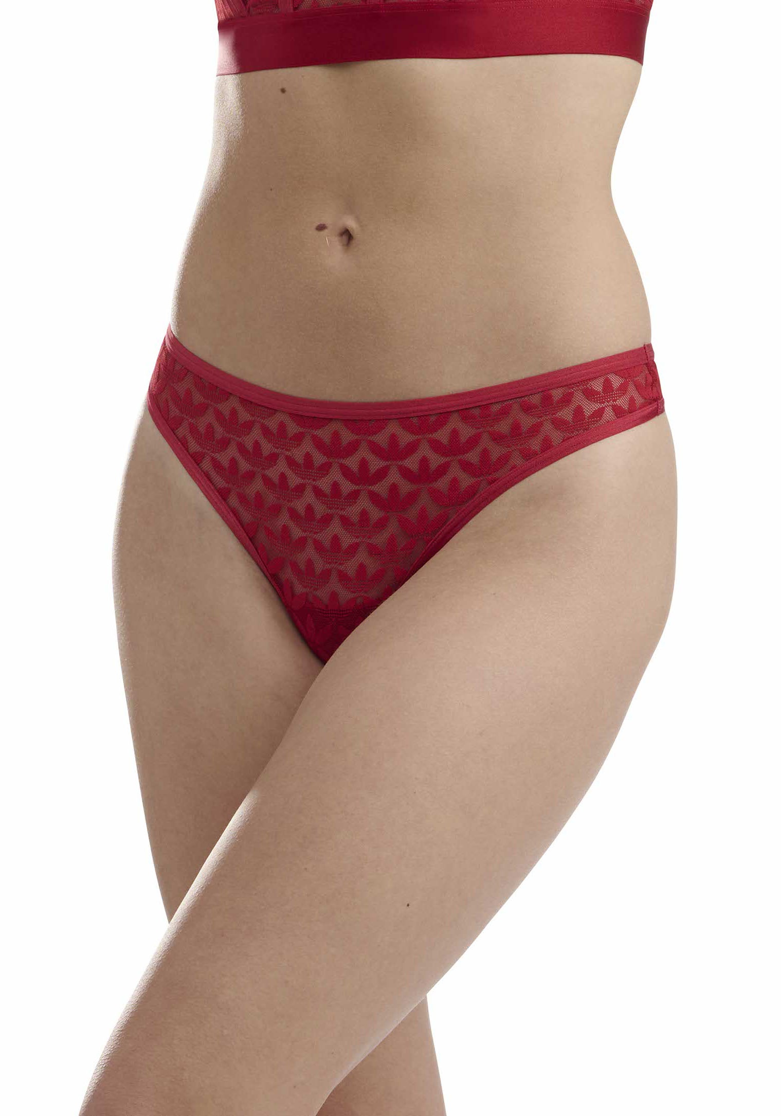 adidas Originals String mit transparenter Logo-Spitze