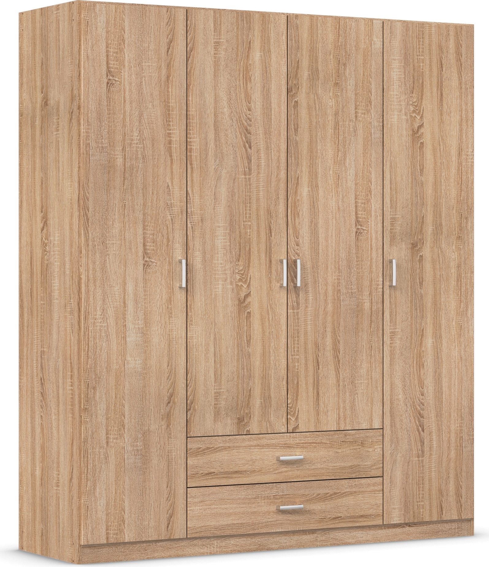 rauch Drehtürenschrank »Kleiderschrank Schrank Garderobe Wäscheschrank GAMMA in 3 Breiten« mit 6 Schubladen, in schlichtem Design TOPSELLER MADE IN GERMANY