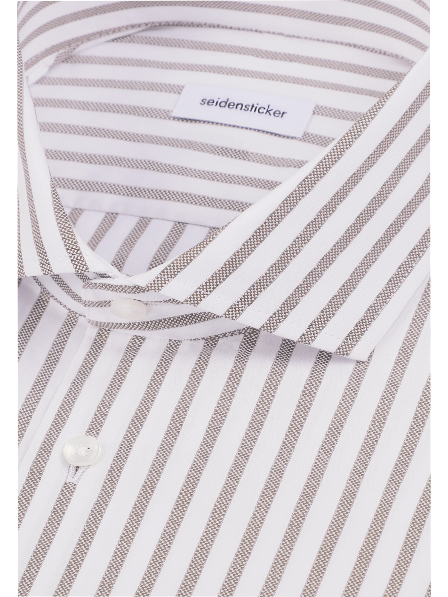 seidensticker Businesshemd »Schwarze Rose« Regular 1/1 Kentkragen Gestreift