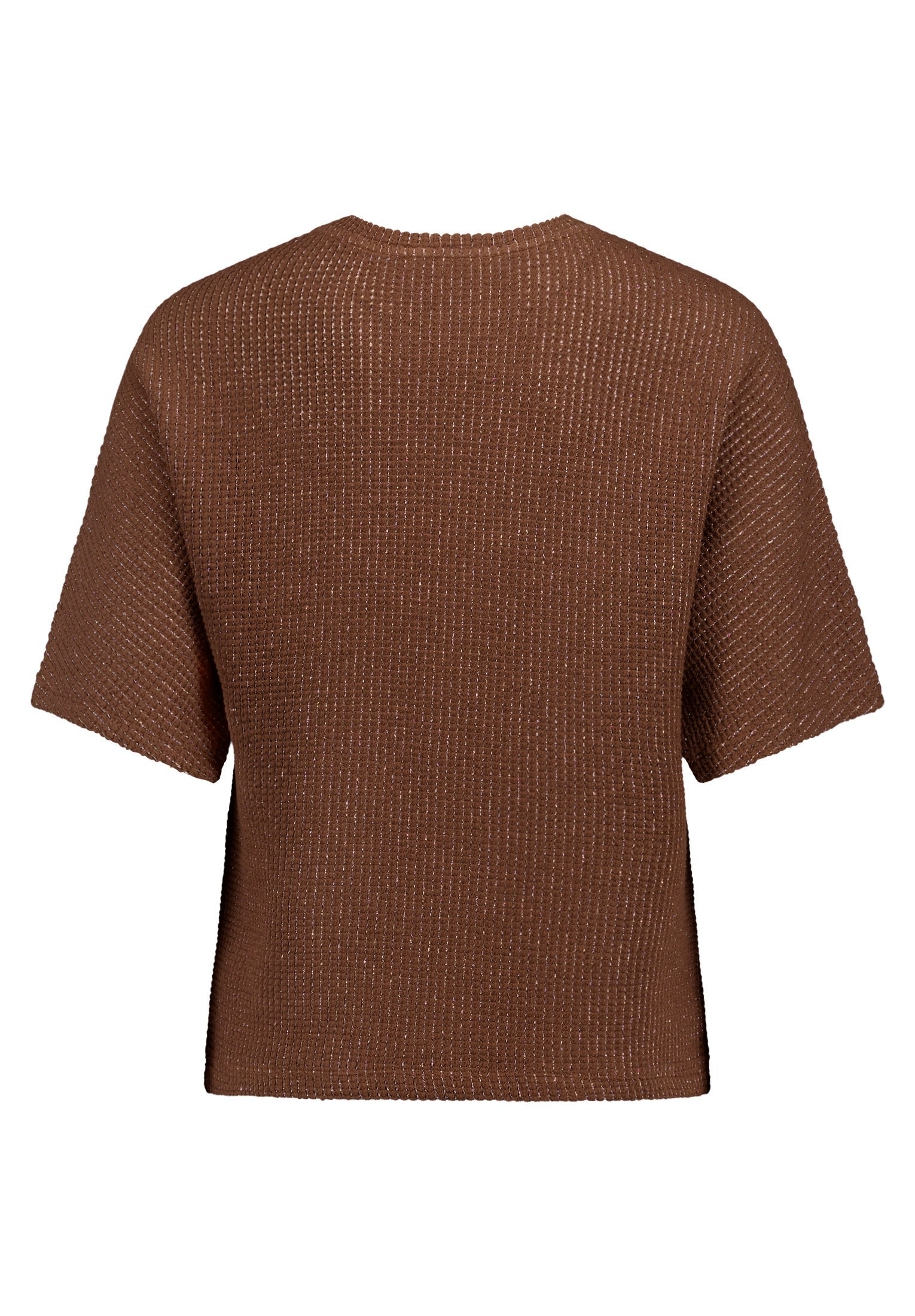 Betty&Co Sweatshirt »Casual-Shirt mit Lurexfaden«
