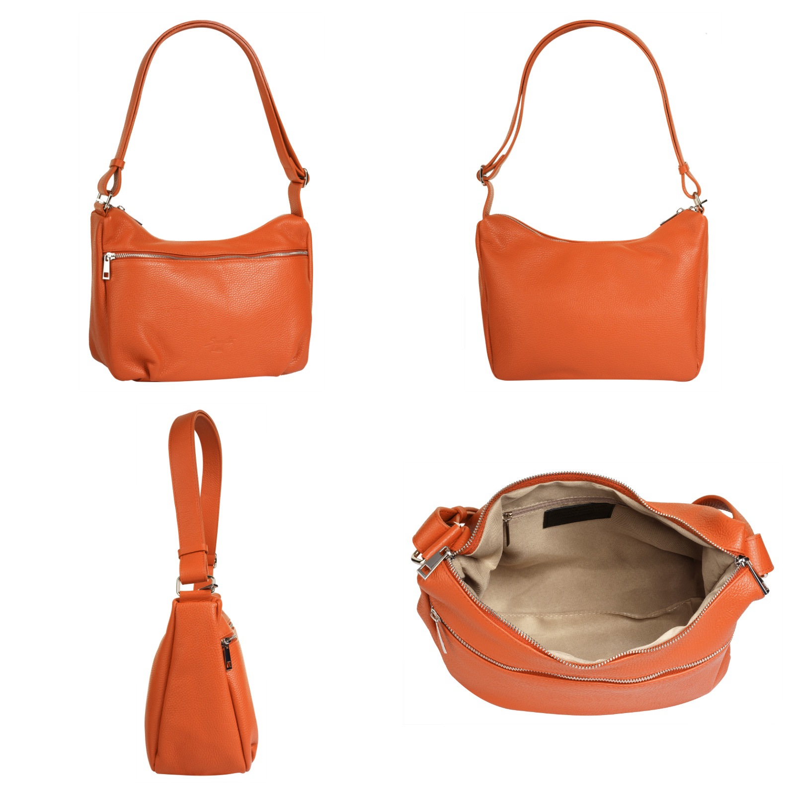 Samantha Look Shopper, echt Leder, Made in Italy