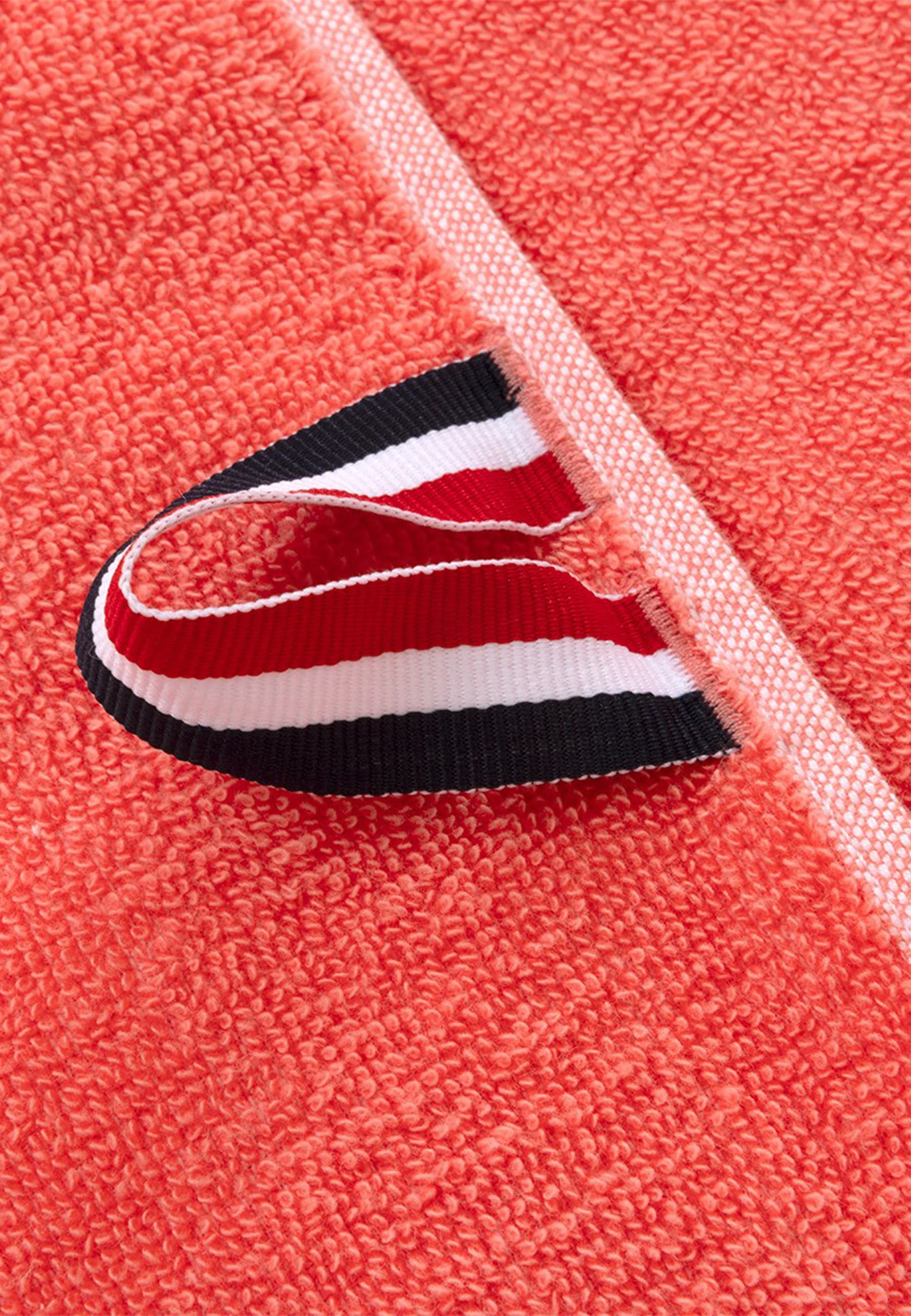 Lacoste Badetuch »LCASUAL« mit Label-Applikationen und Bordüre