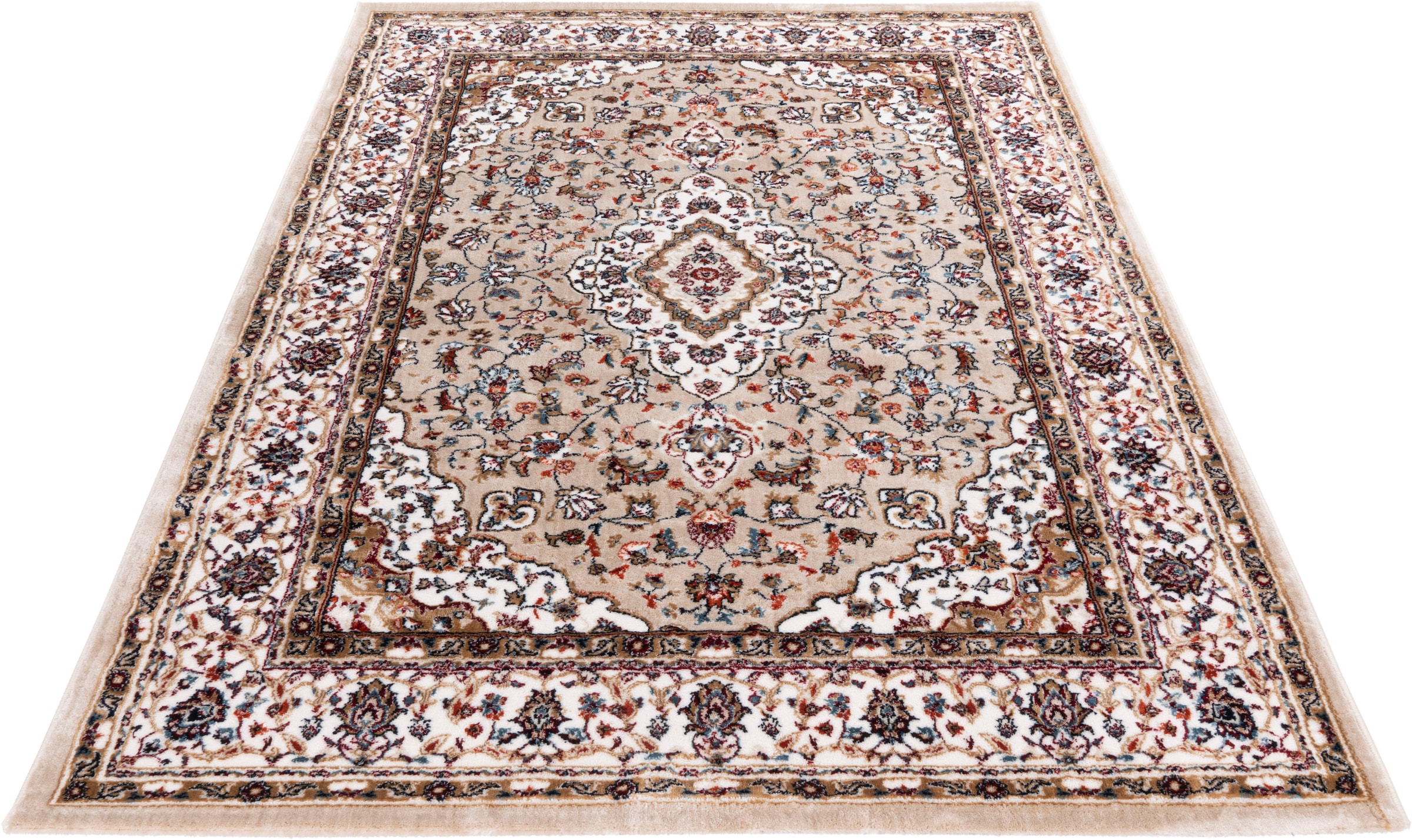 Obsession Teppich »Isfahan 740« rechteckig 11 mm Höhe Orient-Optik, ideal im Wohnzimmer & Schlafzimmer
